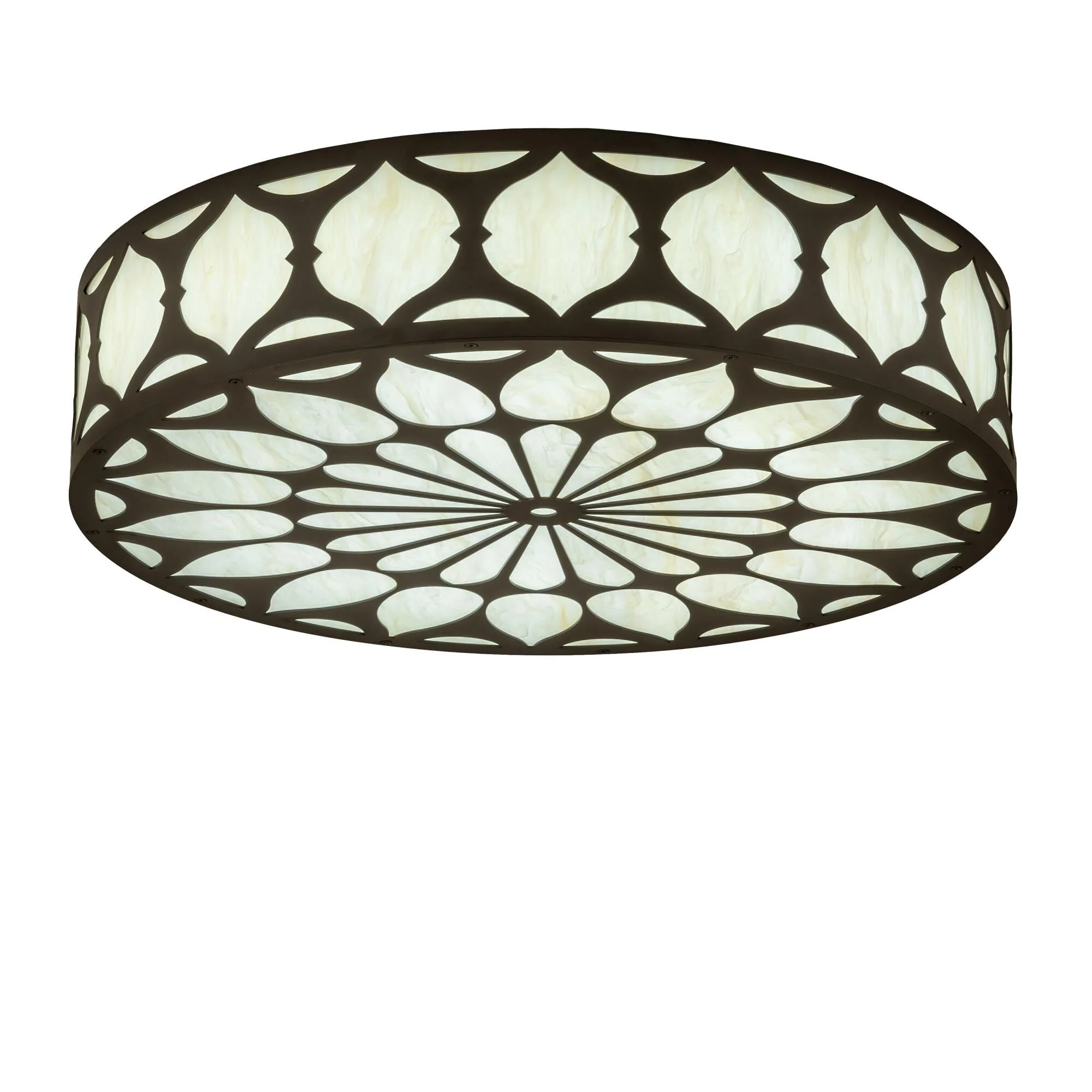 Meyda Lighting Lorea 36 Inch 1 Light Led Flush Mount Cp744792 - Image 1