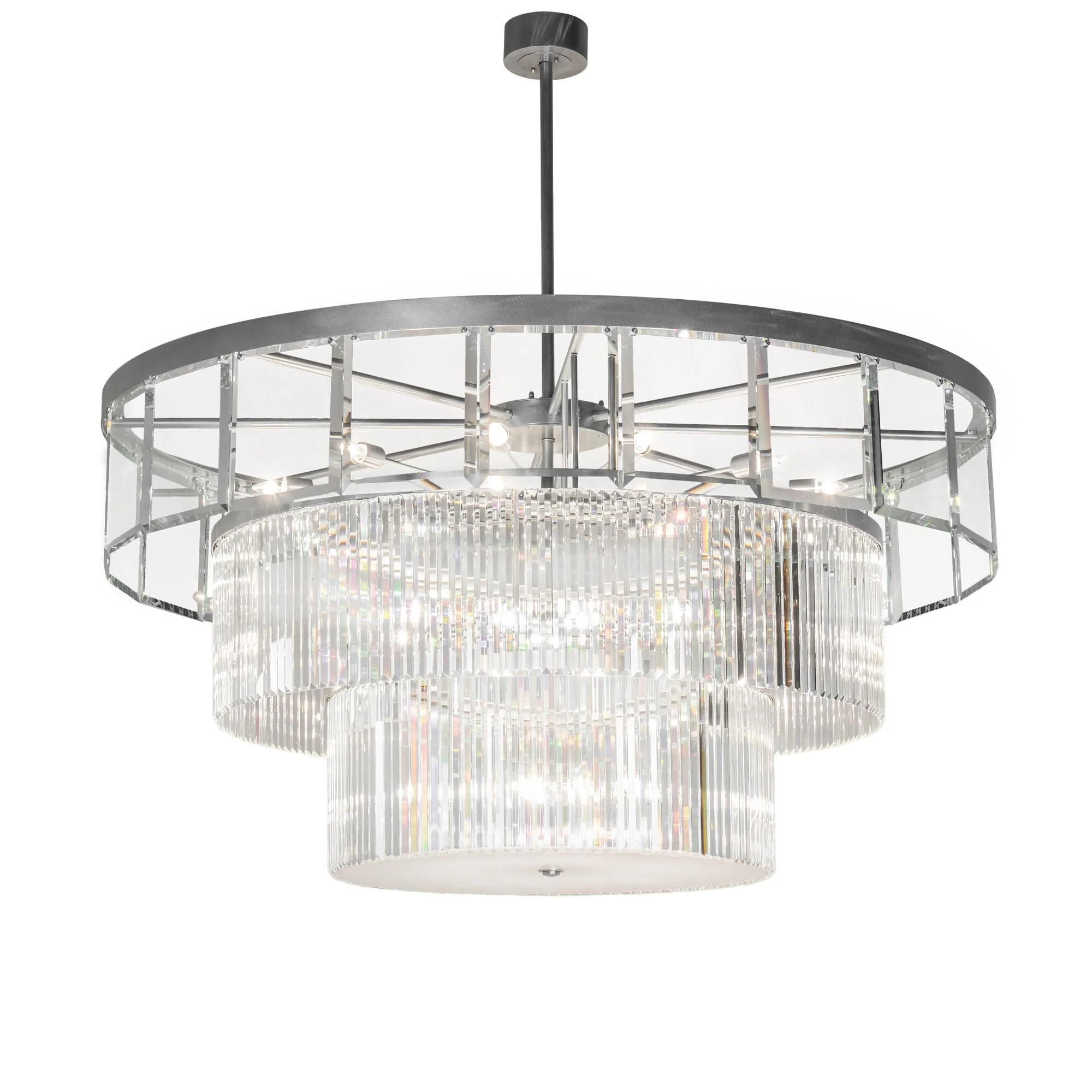 Meyda Lighting Beckam 72 Inch 27 Light Chandelier Cp744515 - Image 1