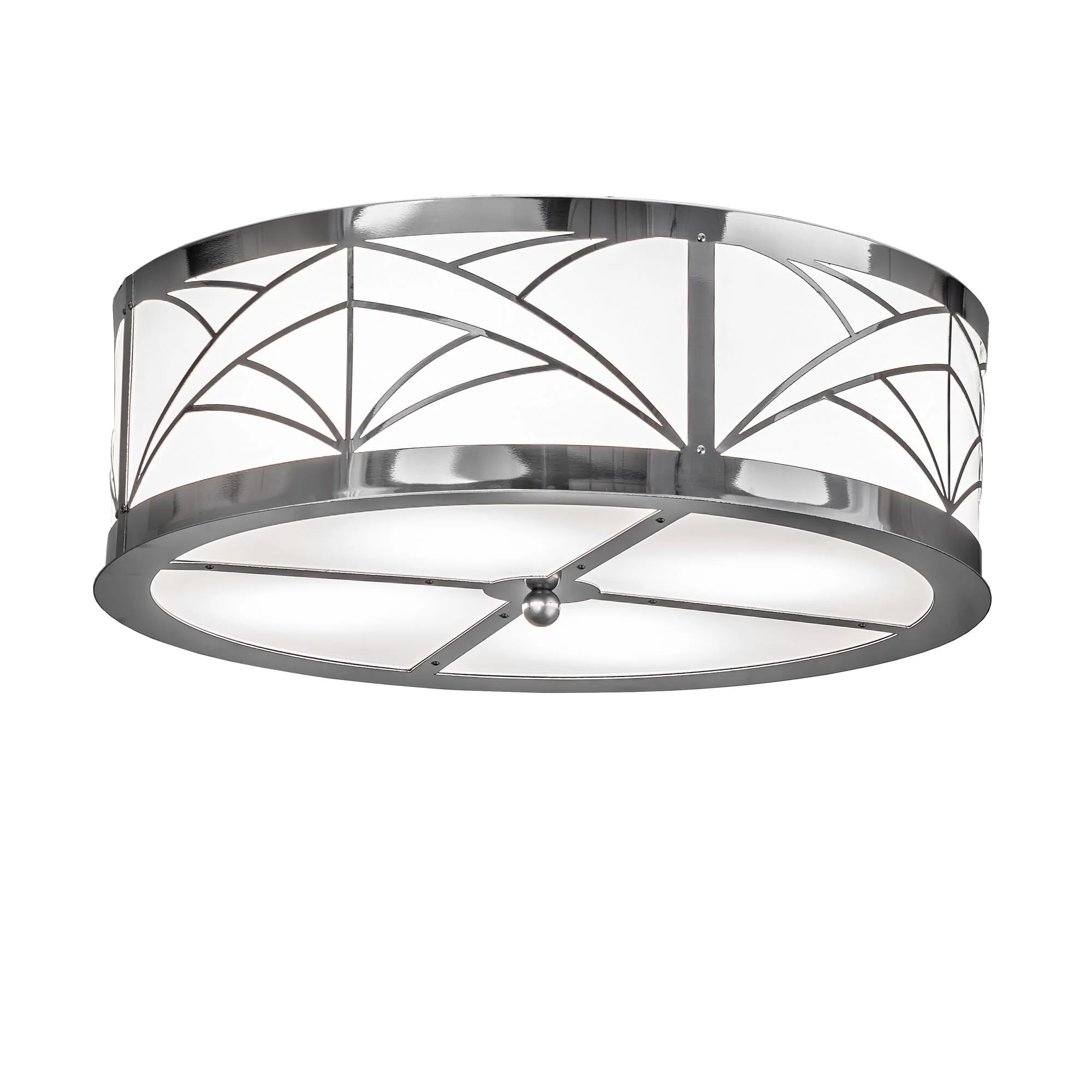 Meyda Lighting Revival 22 Inch 6 Light Led Flush Mount Cp744819 - Image 1