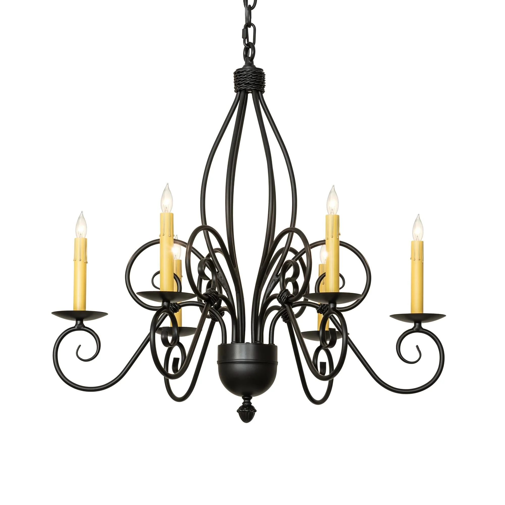 Meyda Lighting Squire 28 Inch Chandelier Cp744203 - Image 1