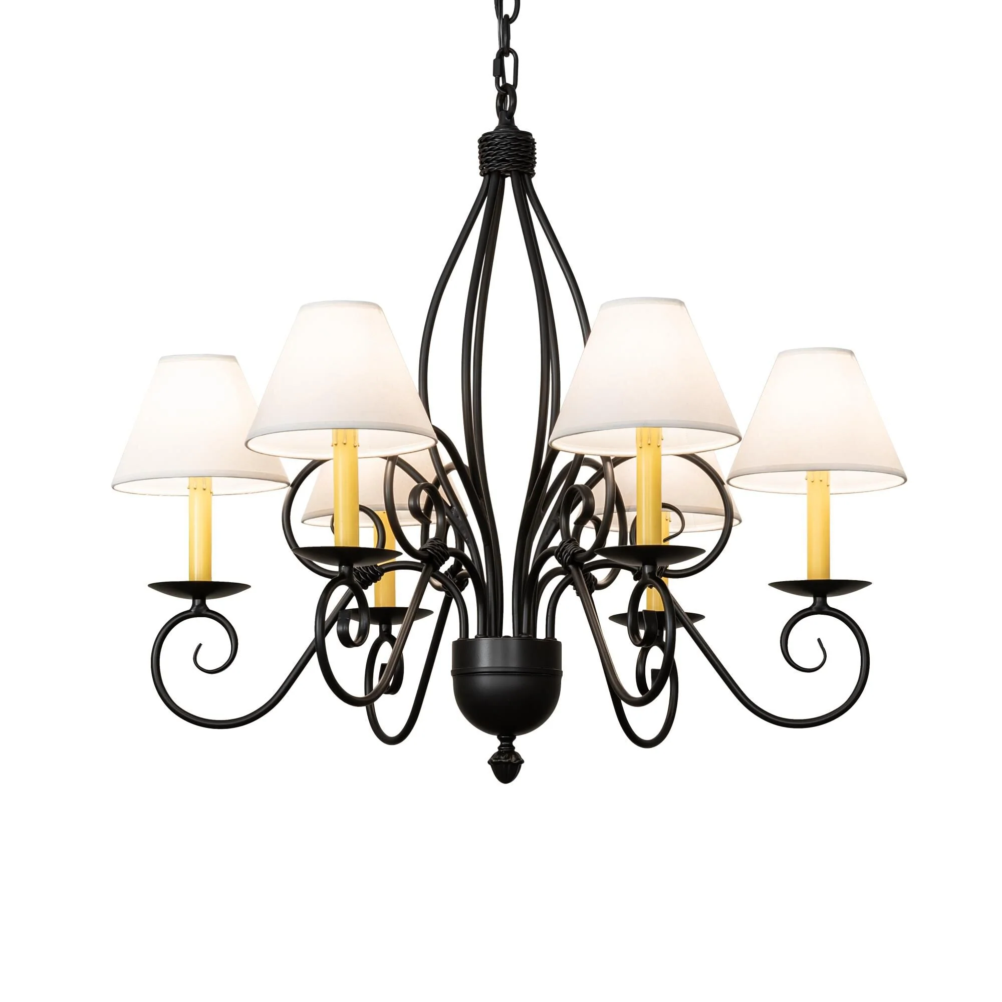 Meyda Lighting Squire 32 Inch Chandelier Cp744206 - Image 1
