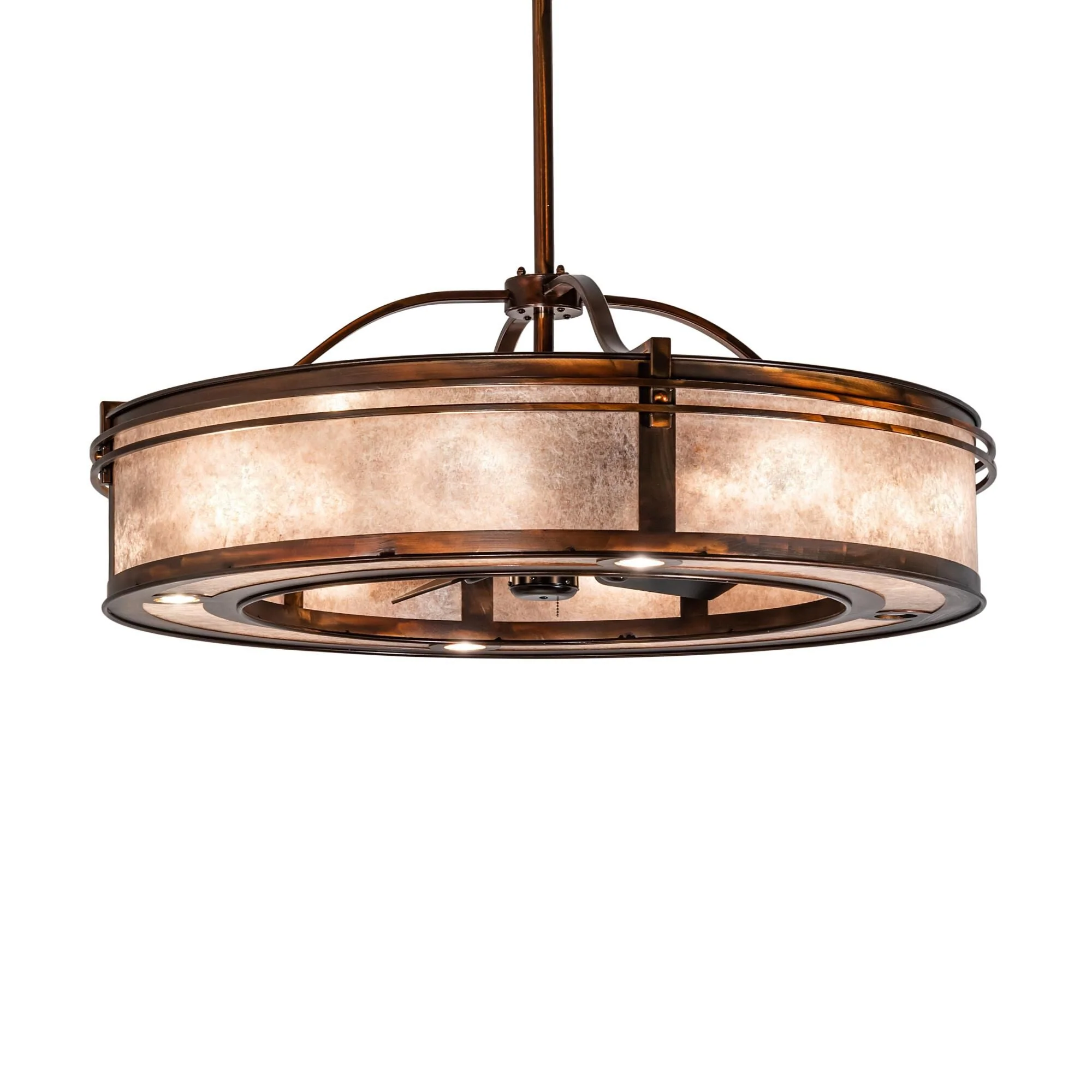 Meyda Lighting Sargent 46 Inch 2 Light Chandelier Cp744149 - Image 1