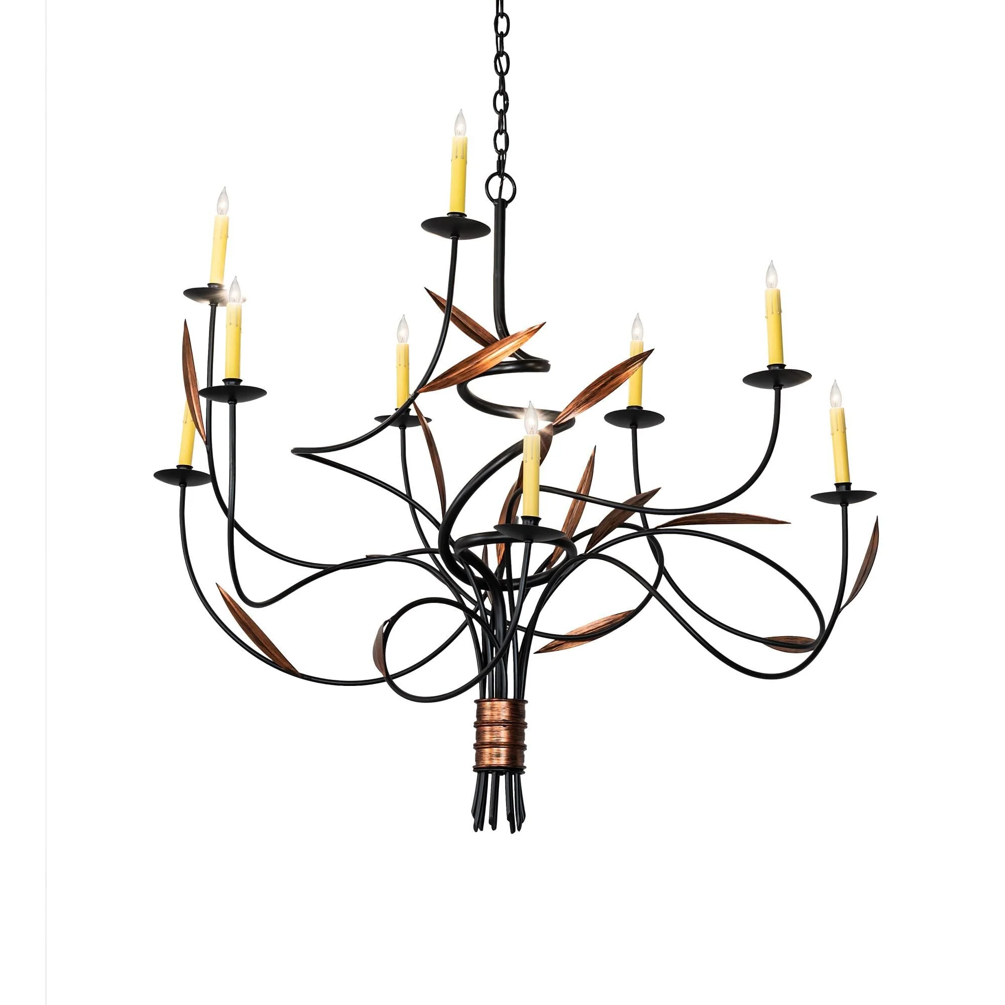 Meyda Lighting Layla 42 Inch 2 Light Chandelier Cp744358 - Image 1