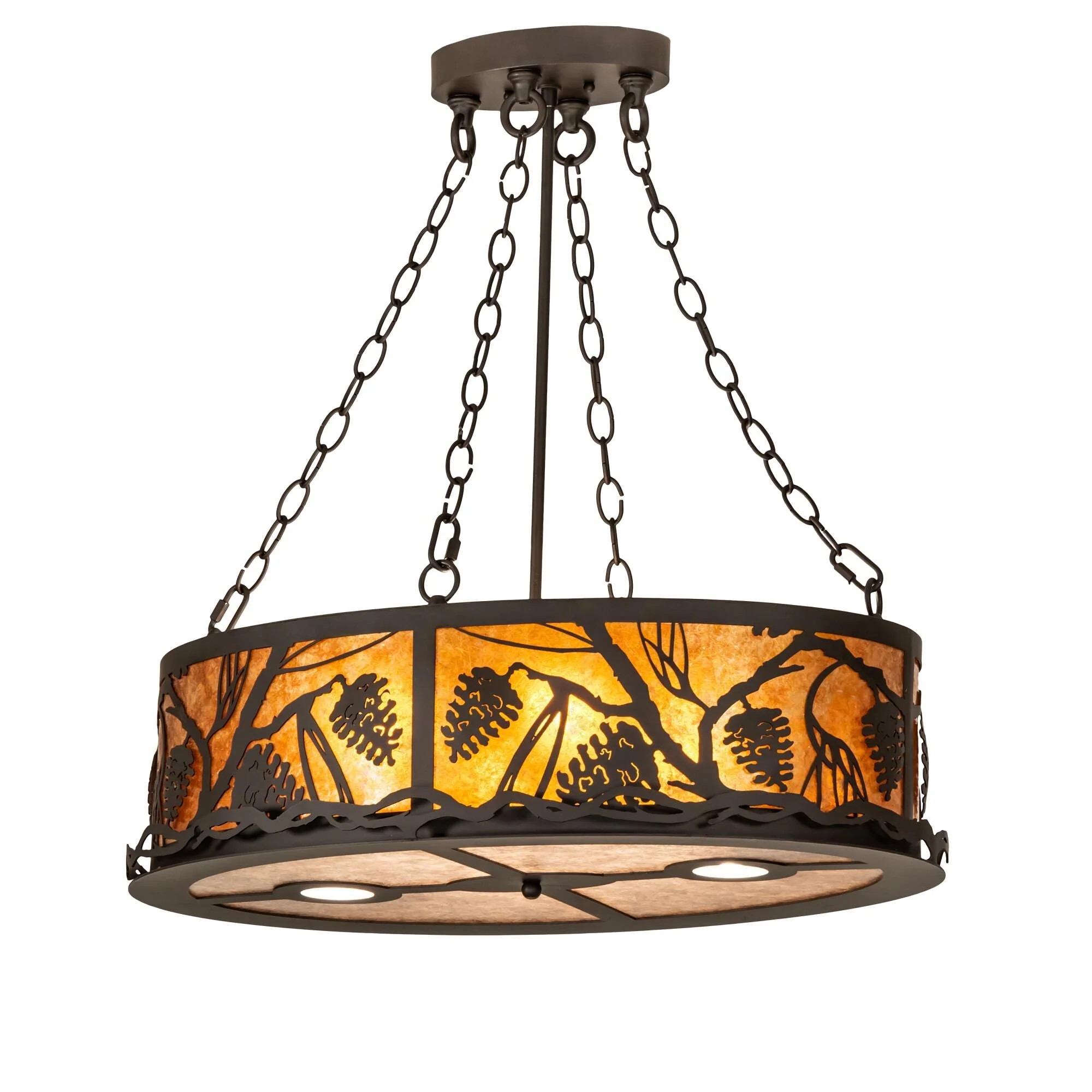 Meyda Lighting Pinecone 26 Inch Large Pendant Cp745250 - Image 1