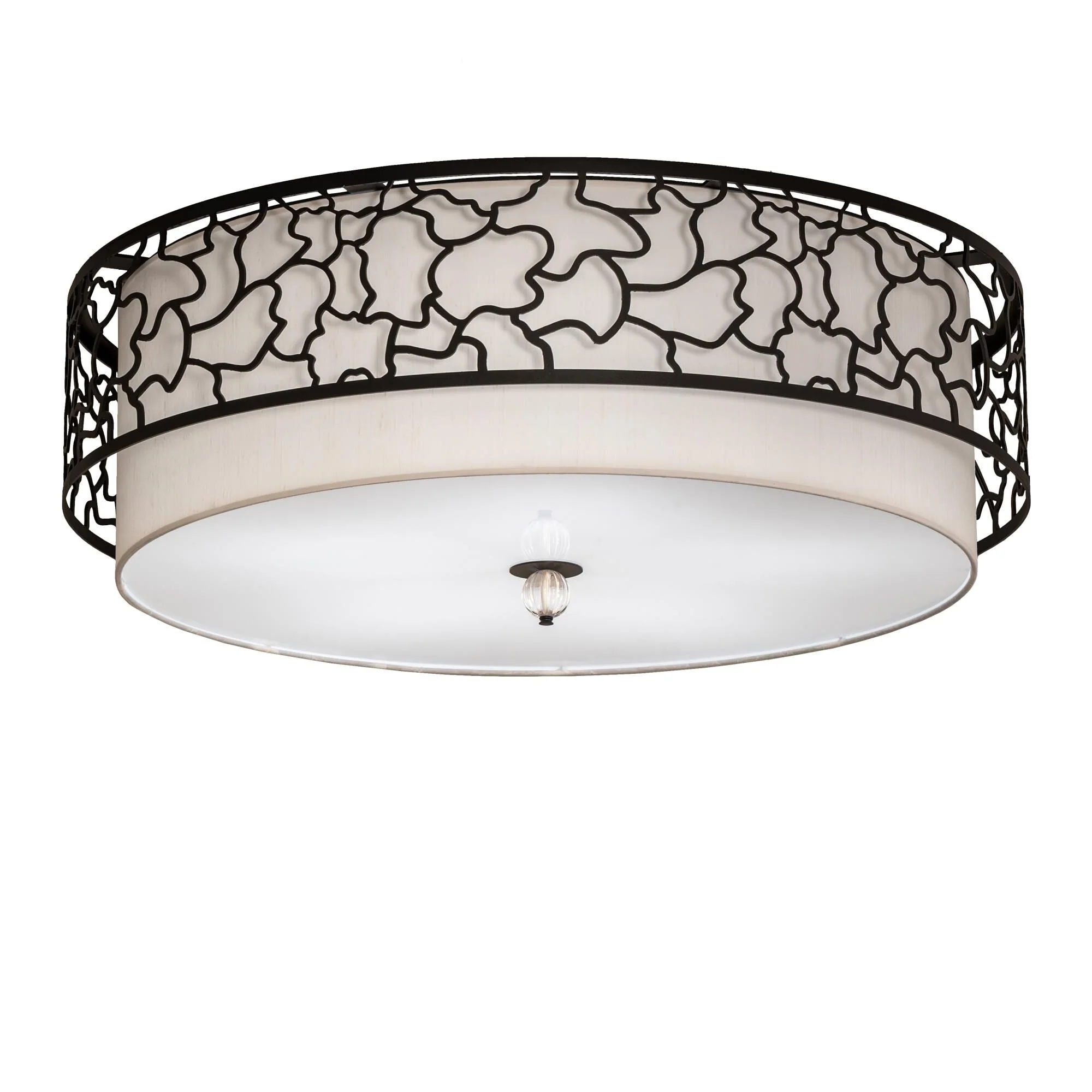 Meyda Lighting Deserto Seco 36 Inch 3 Light Led Flush Mount Cp744868 - Image 1