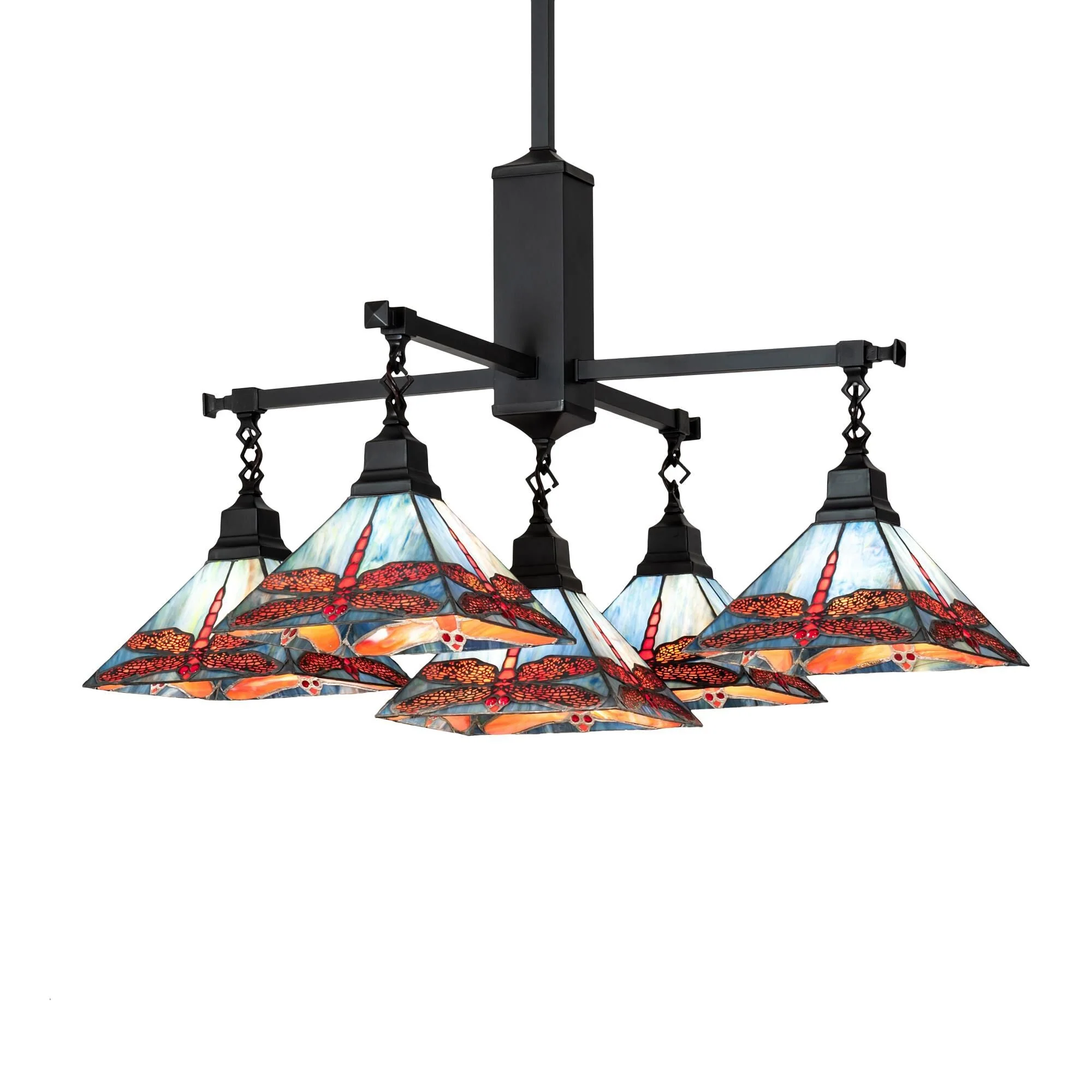 Meyda Lighting Prairie Dragonfly 51 Inch Chandelier Cp744337 - Image 1