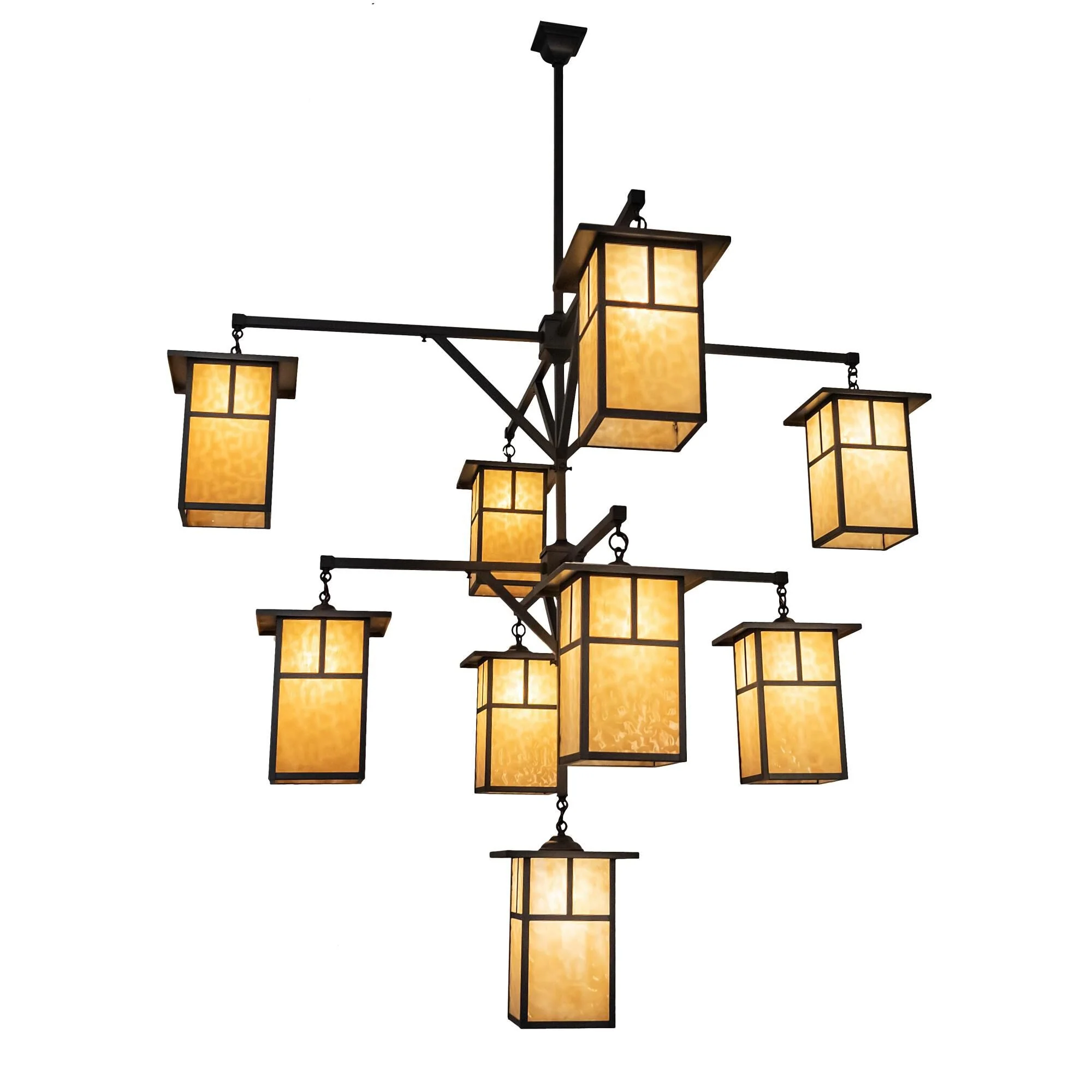 Meyda Lighting Hyde Park 64 Inch 3 Light Chandelier Cp744563 - Image 1