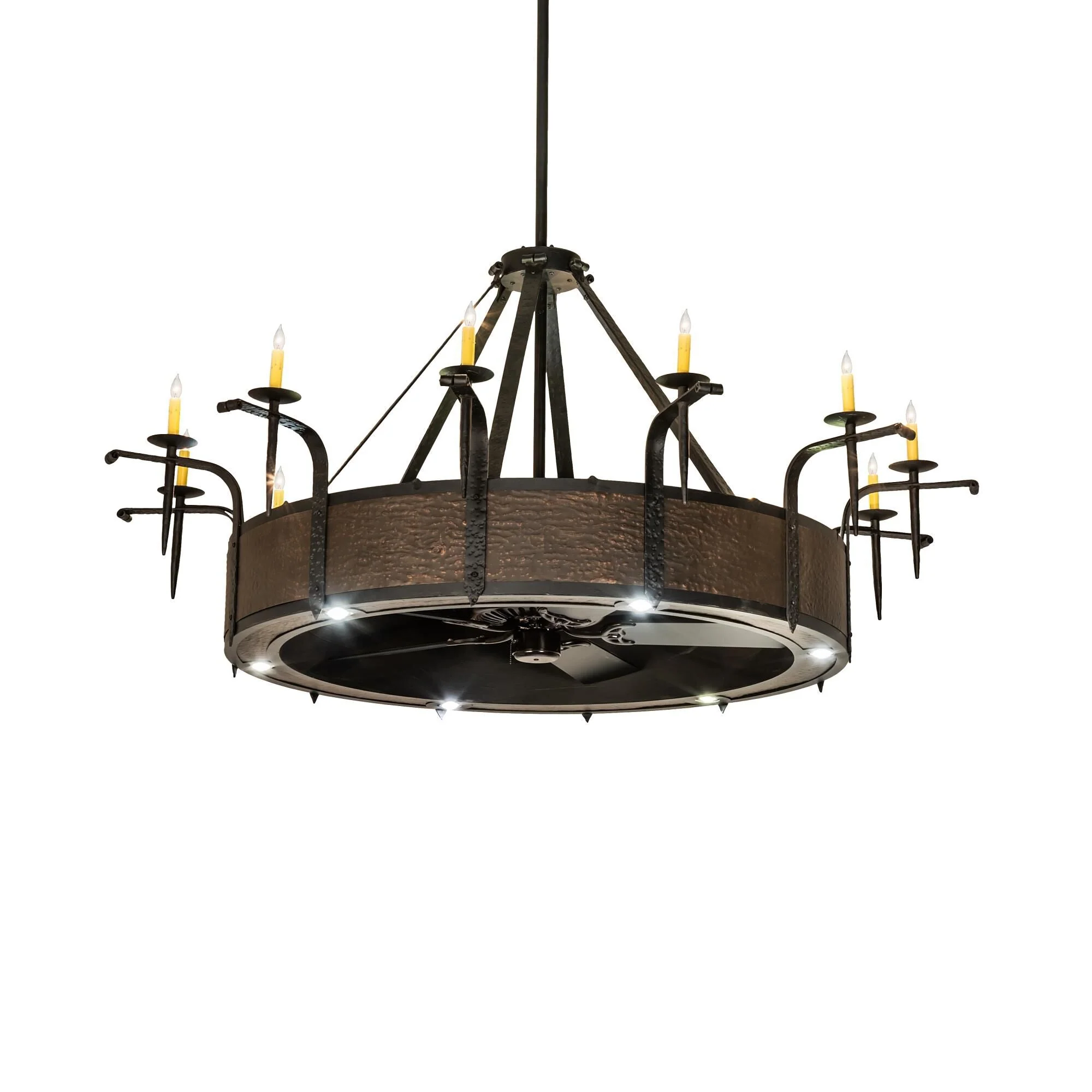 Meyda Lighting Costello 74 Inch 10 Light Chandelier Cp744561 - Image 2
