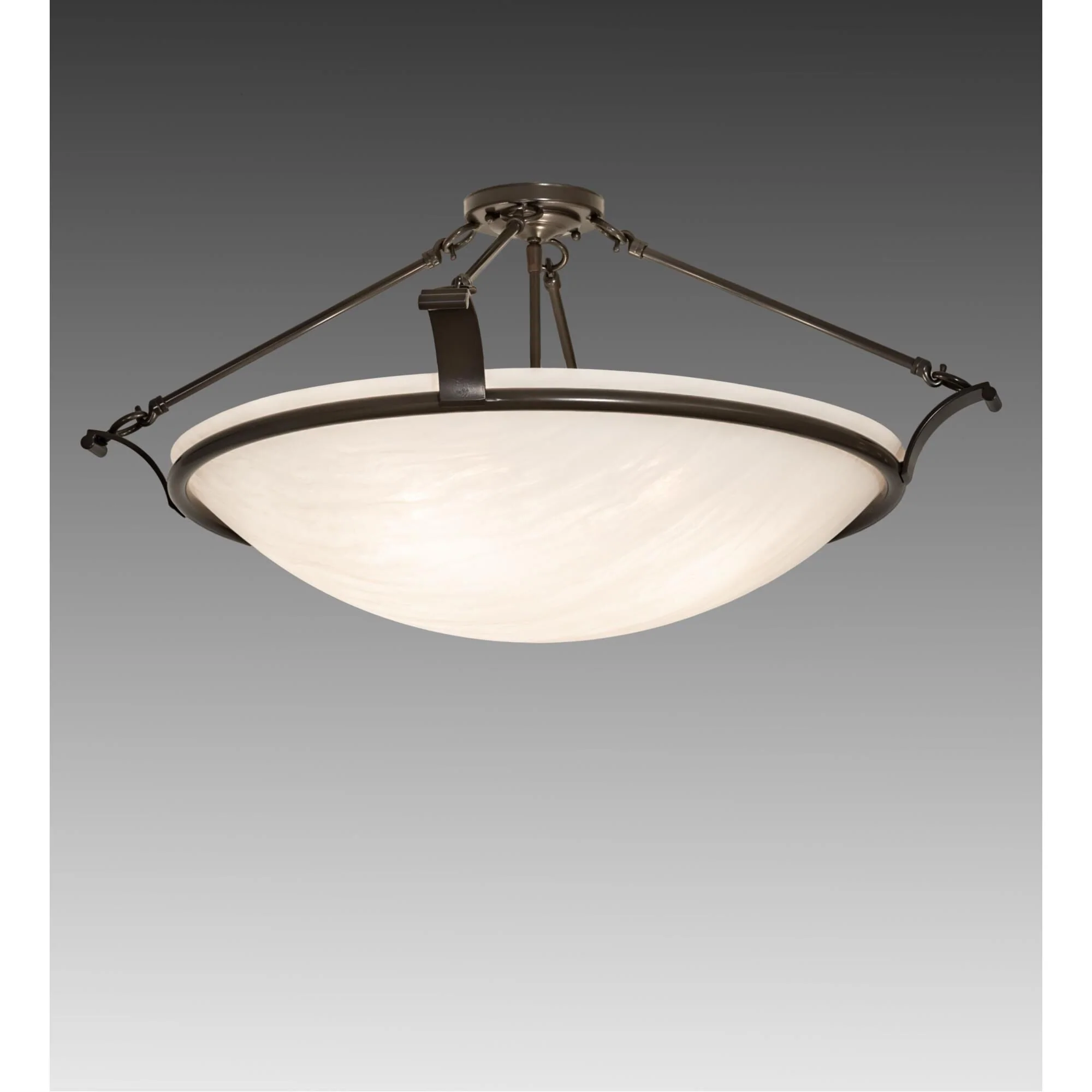 Meyda Lighting Almeria 32 Inch 4 Light Semi Flush Mount Cp746086 - Image 1