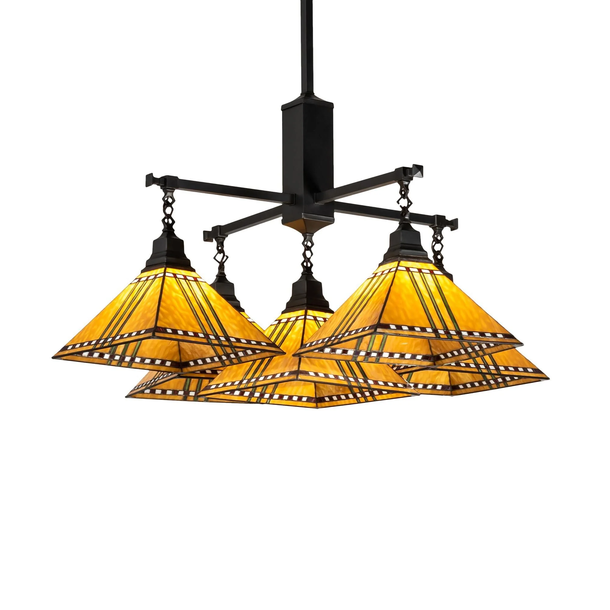 Meyda Lighting Prairie Corn 54 Inch 2 Light Chandelier Cp744355 - Image 1