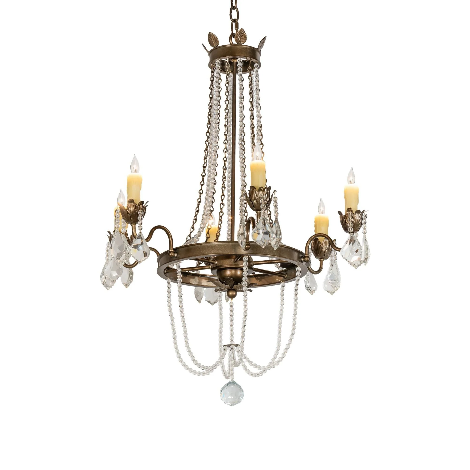 Meyda Lighting Dominique 28 Inch Chandelier Cp744307 - Image 1
