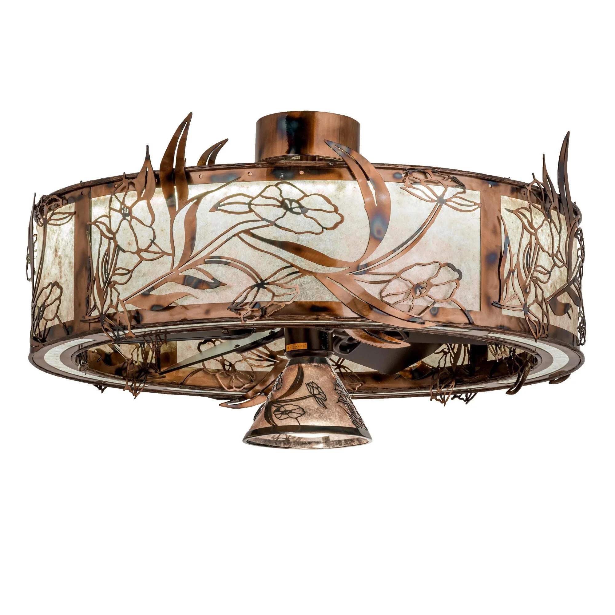 Meyda Lighting Lady Slipper 36 Inch 2 Light Led Chandelier Cp744115 - Image 1