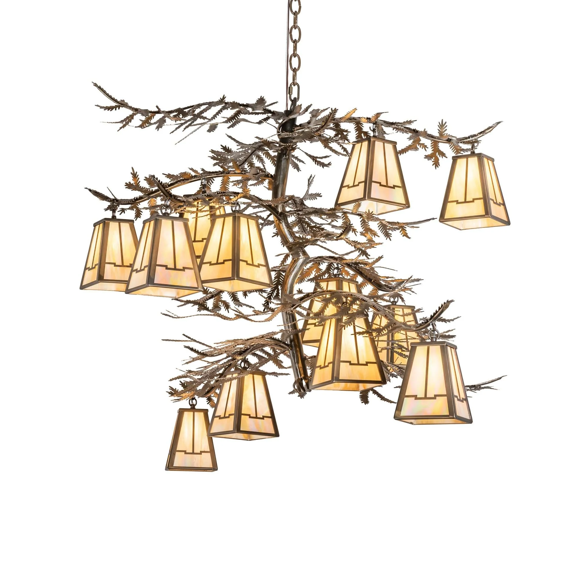 Meyda Lighting Pine Branch 55 Inch Chandelier Cp744257 - Image 1