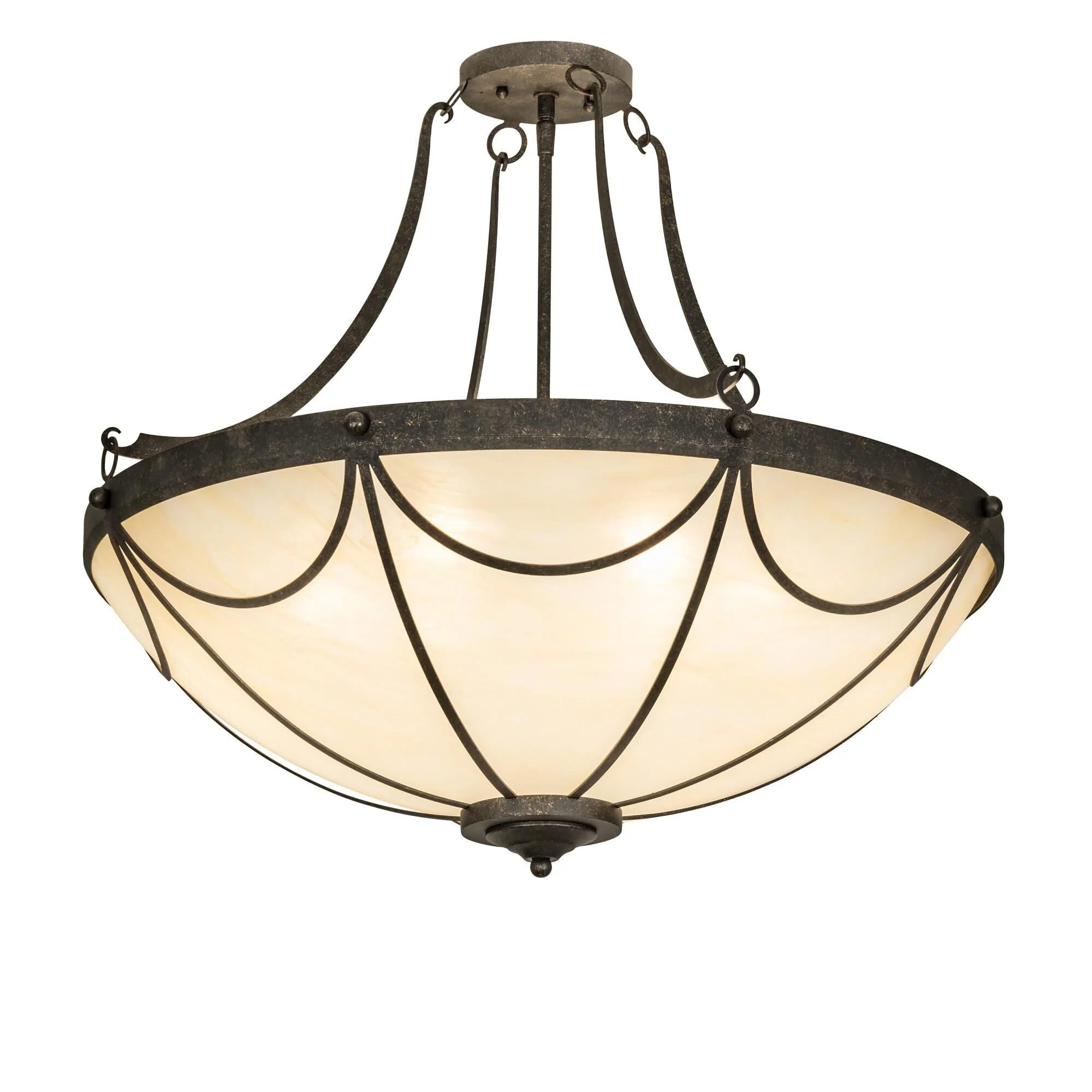 Meyda Lighting Carousel 27 Inch Large Pendant Cp745176 - Image 1
