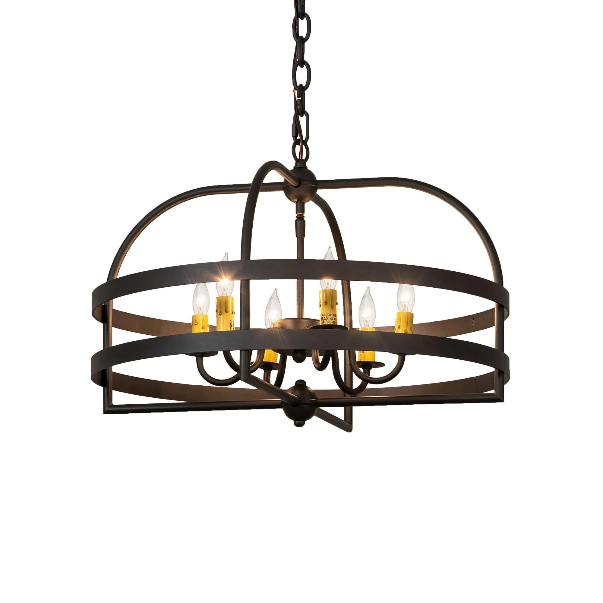 Meyda Lighting Aldari 22 Inch 3 Light Chandelier Cp744122 - Image 1
