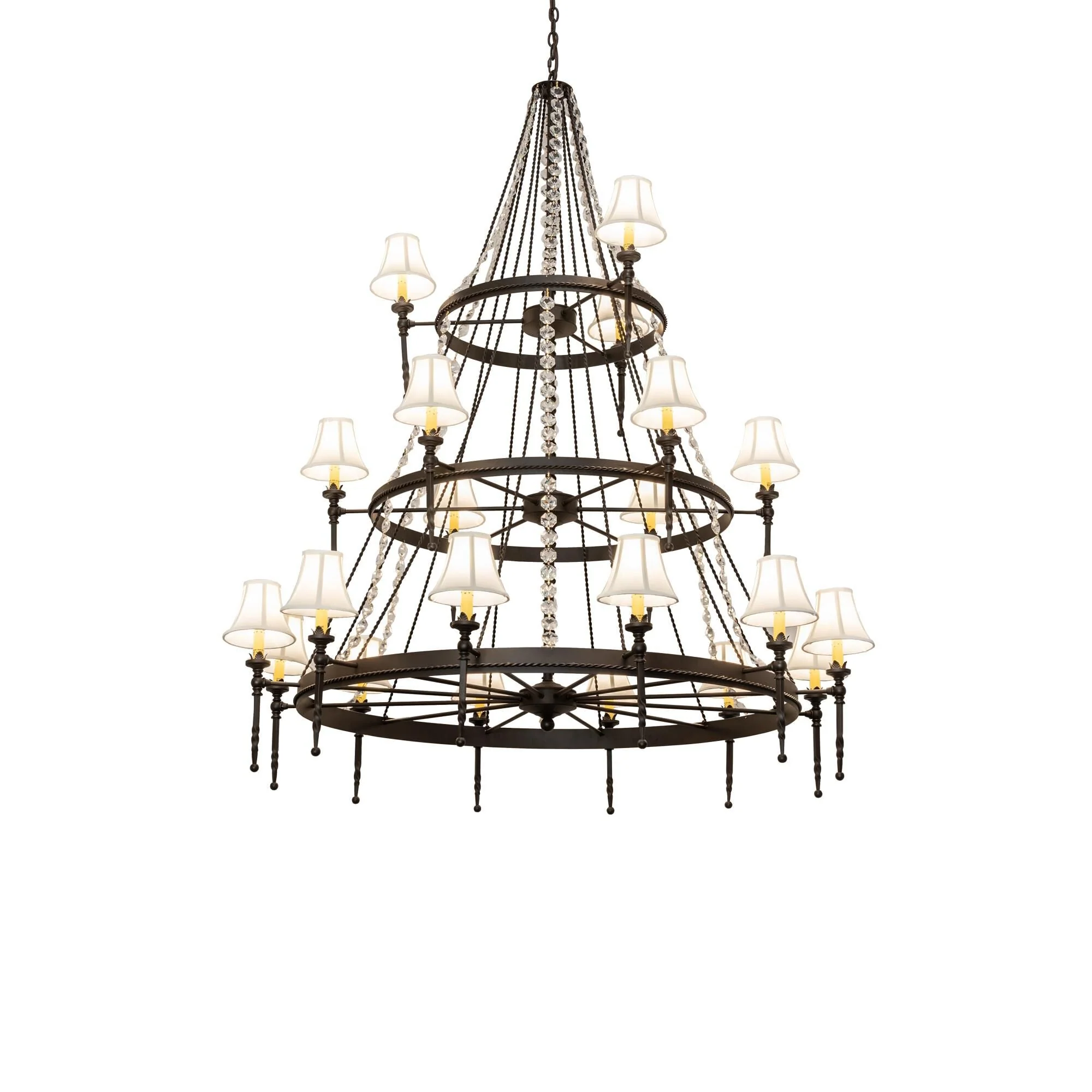 Meyda Lighting Amaury 56 Inch 8 Light Chandelier Cp744531 - Image 1