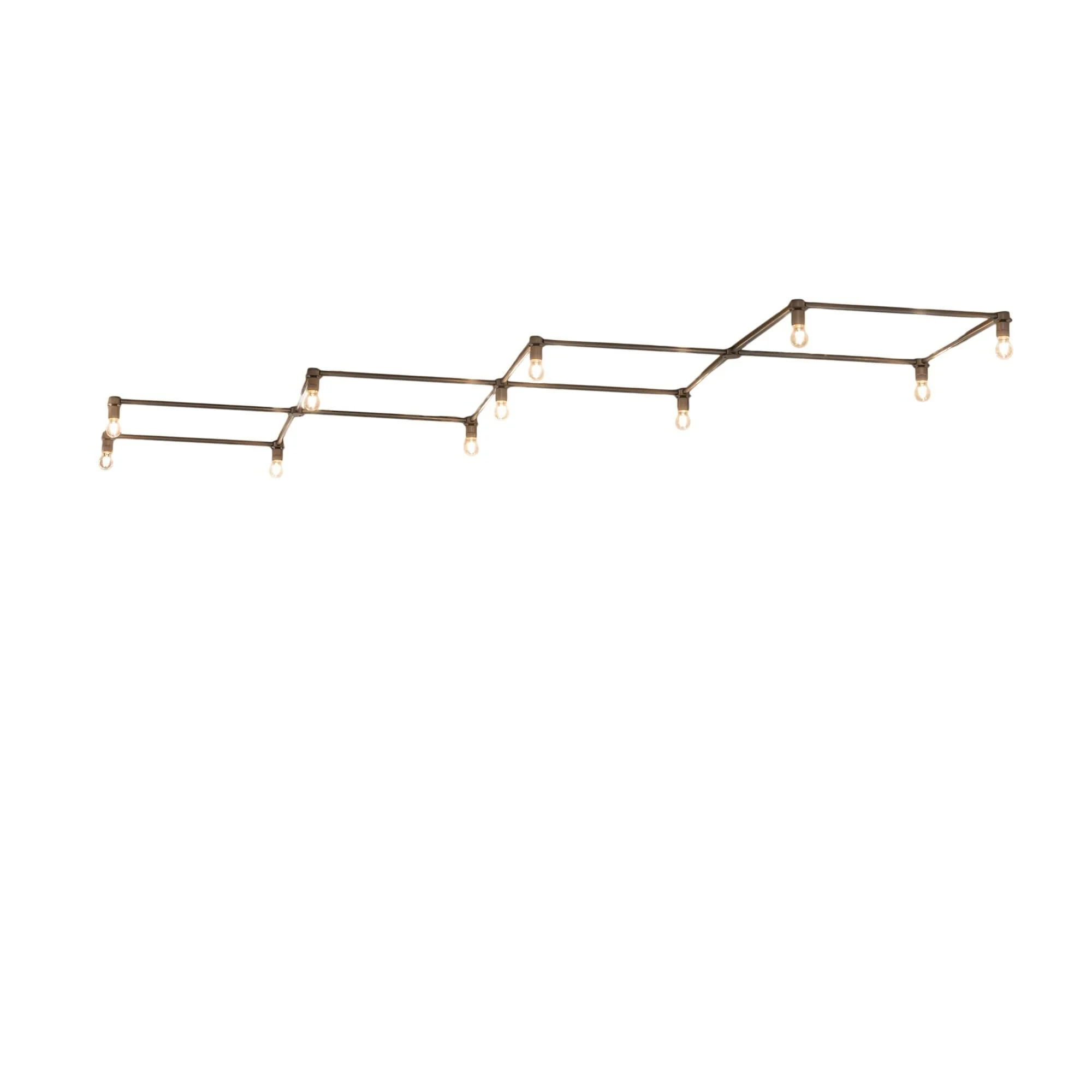 Meyda Lighting Pronograde 172 Inch 11 Light Led Flush Mount Cp779884 - Image 1