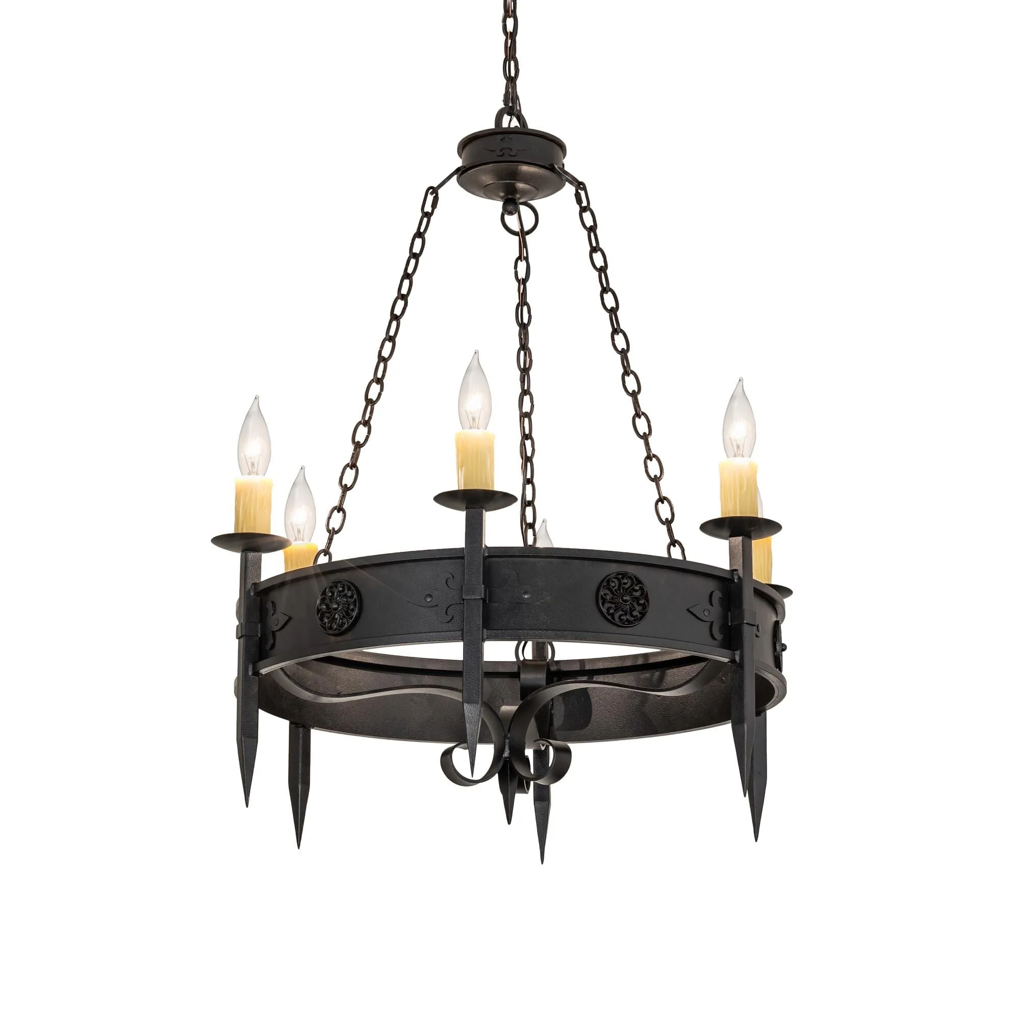 Meyda Lighting Calandra 36 Inch Chandelier Cp744363 - Image 1