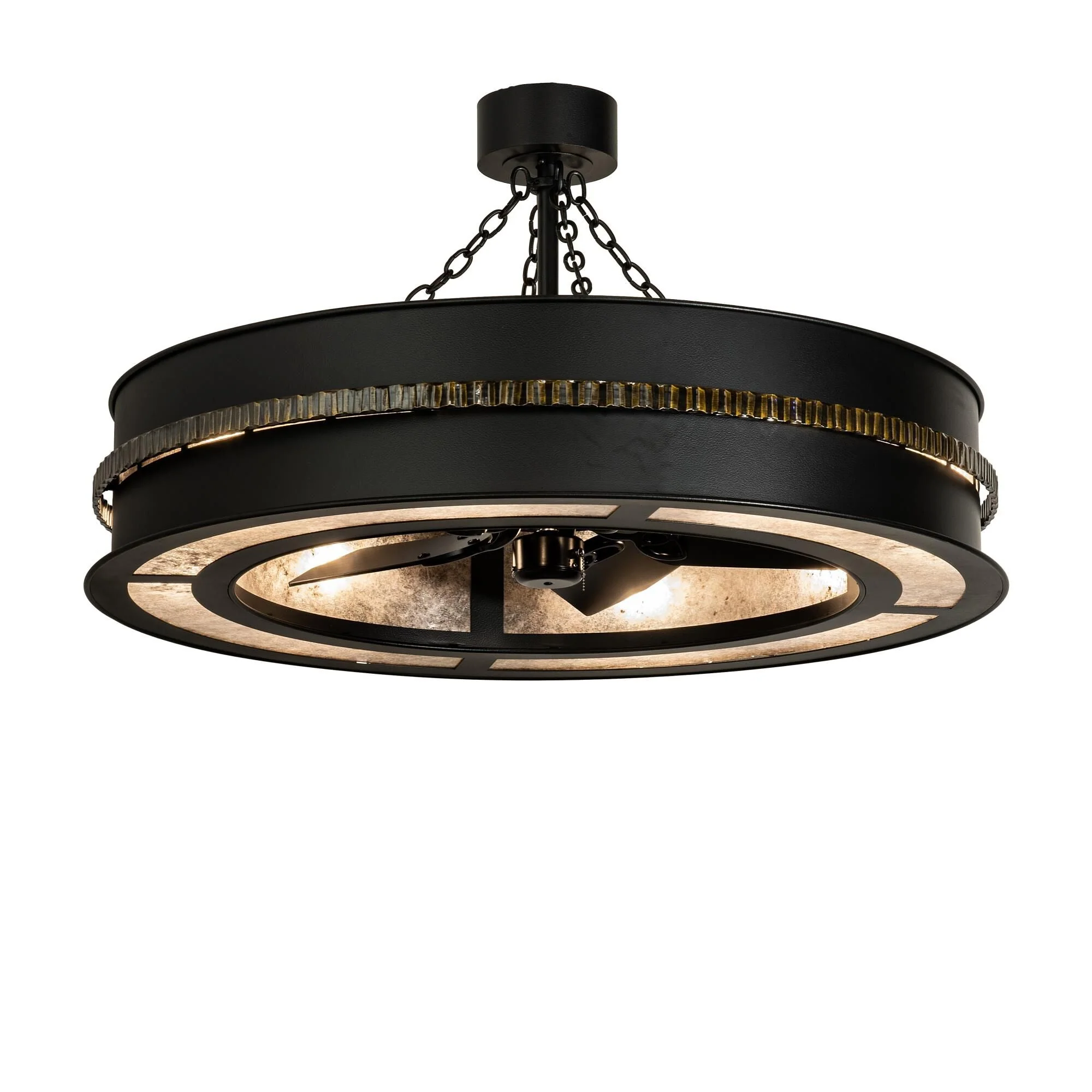 Meyda Lighting Golden Forge 45 Inch Large Pendant Cp745218 - Image 1