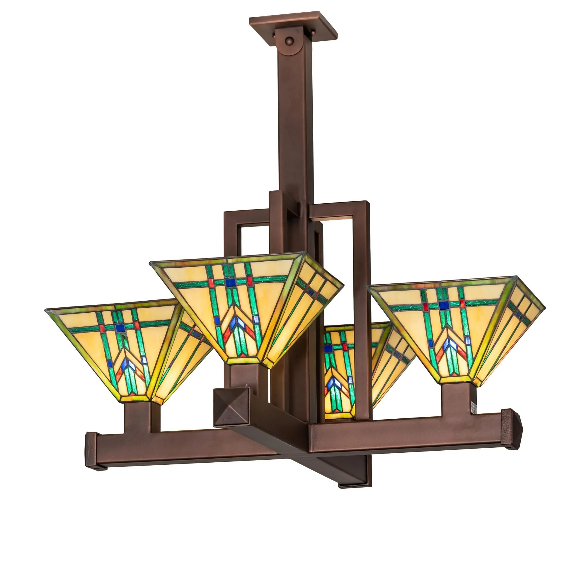 Meyda Lighting Prairie Wheat 45 Inch Chandelier Cp744187 - Image 1