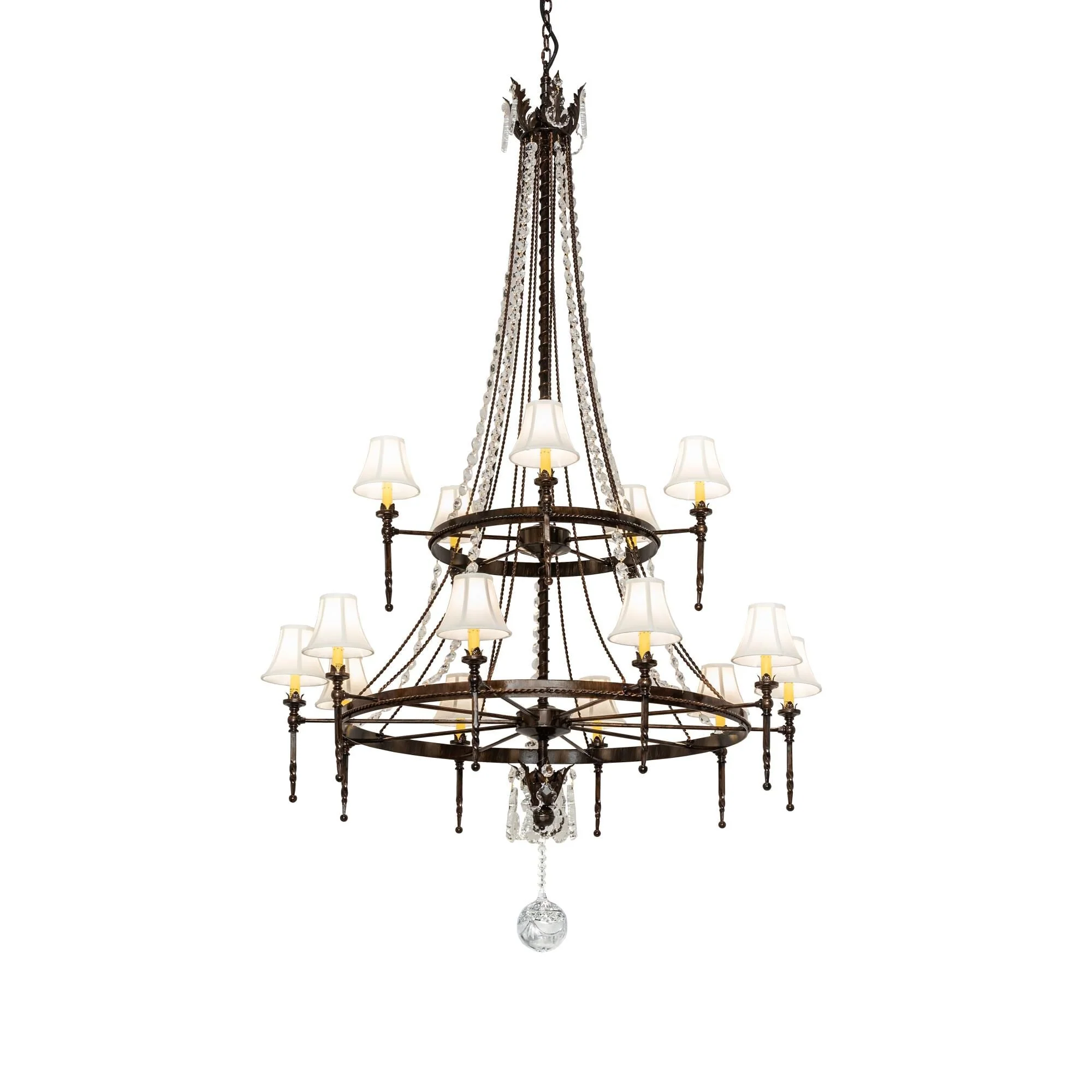 Meyda Lighting Amaury 48 Inch 2 Light Chandelier Cp744582 - Image 1