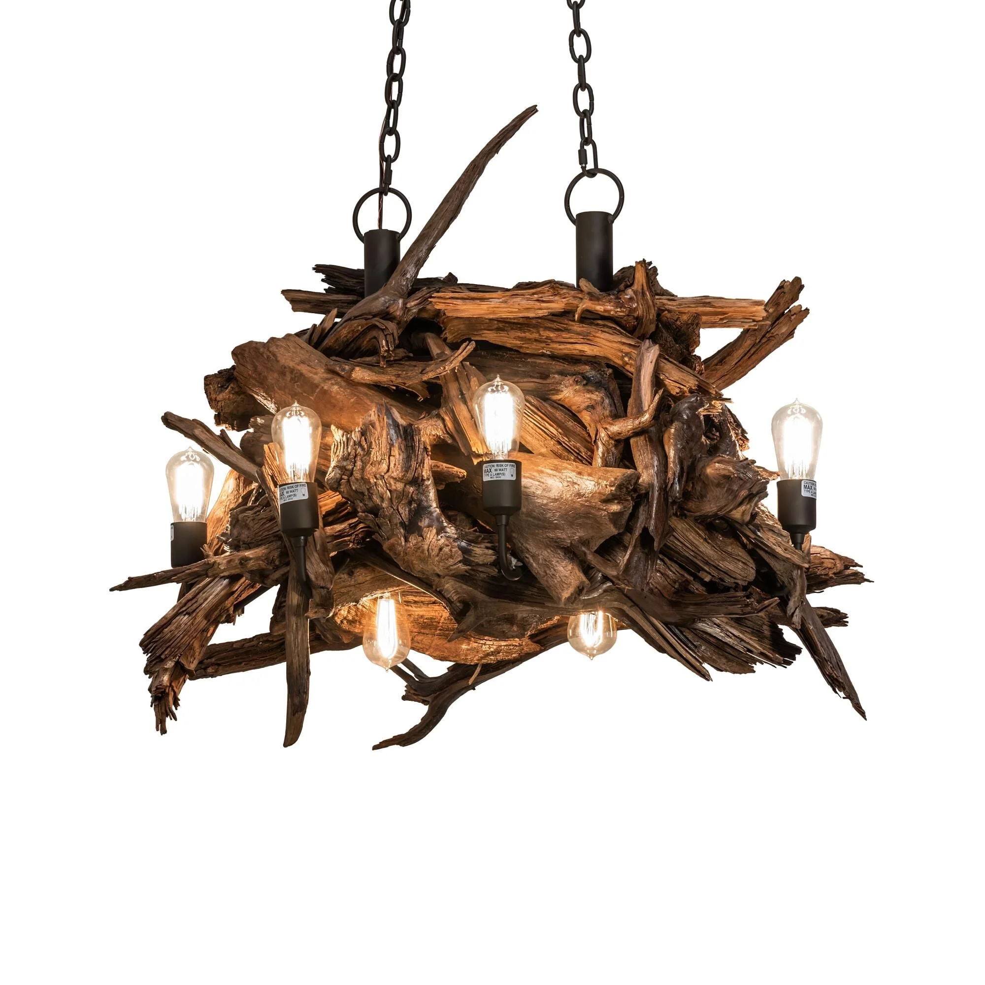 Meyda Lighting Driftwood 36 Inch Large Pendant Cp745340 - Image 1