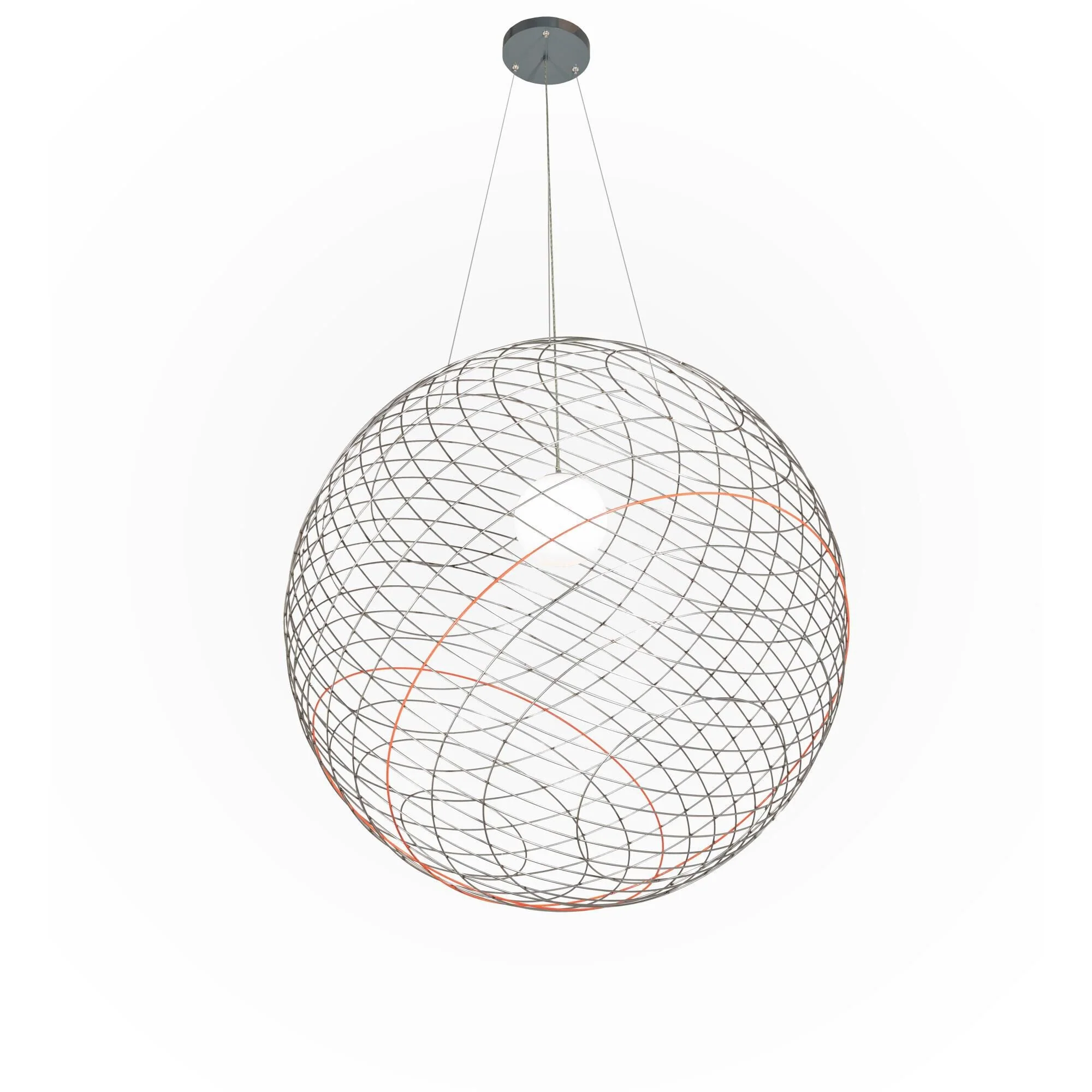 Meyda Lighting Geosphere 60 Inch Large Pendant Cp745659 - Image 1