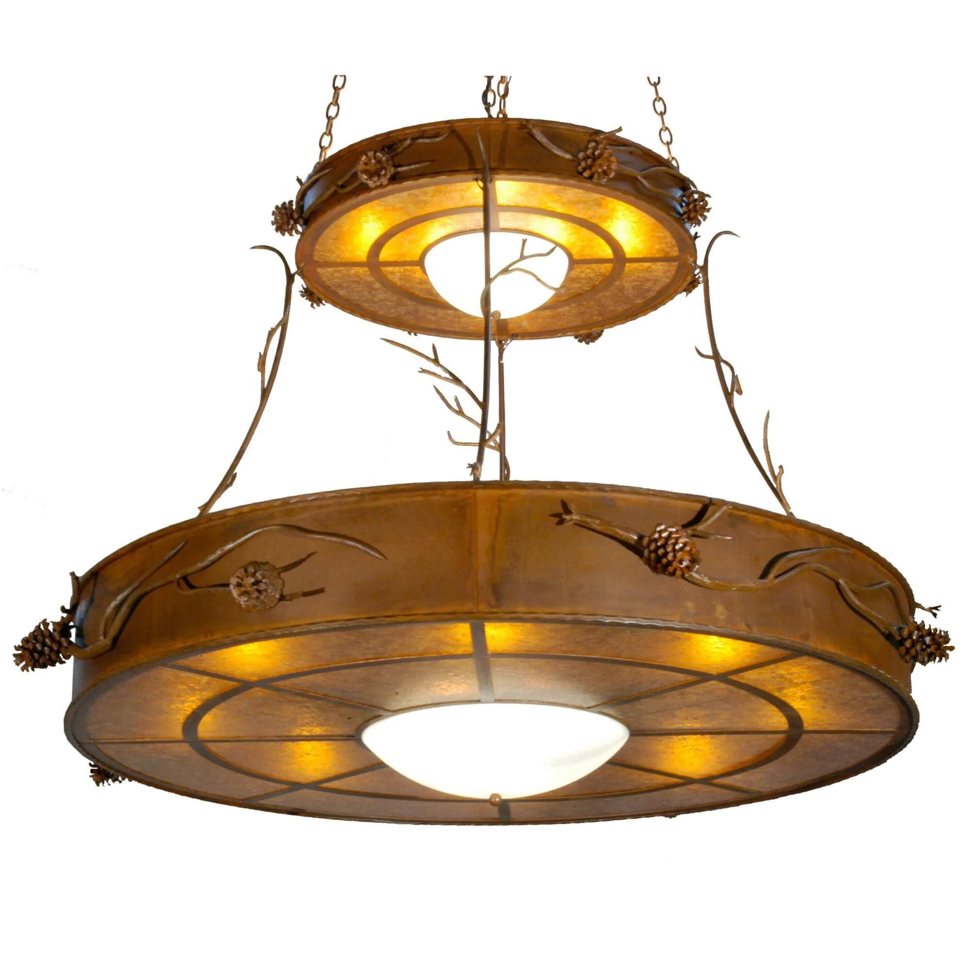 Meyda Lighting Woodland Pine 60 Inch Large Pendant Cp37421 - Image 1