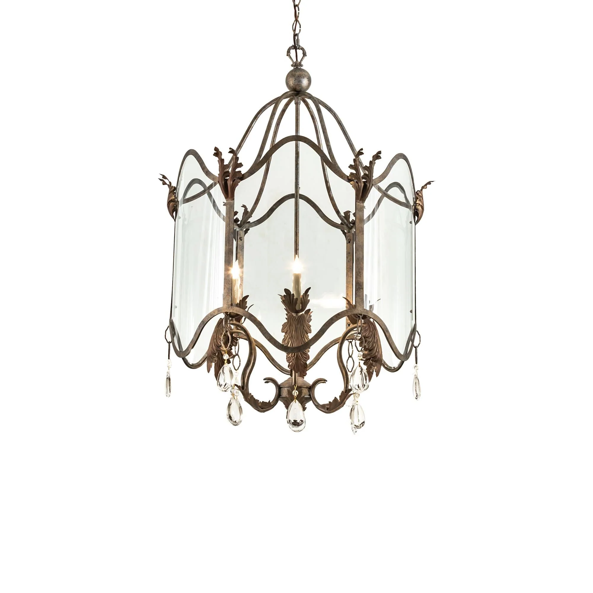 Meyda Lighting Lourdes 27 Inch 2 Light Chandelier Cp744387 - Image 1