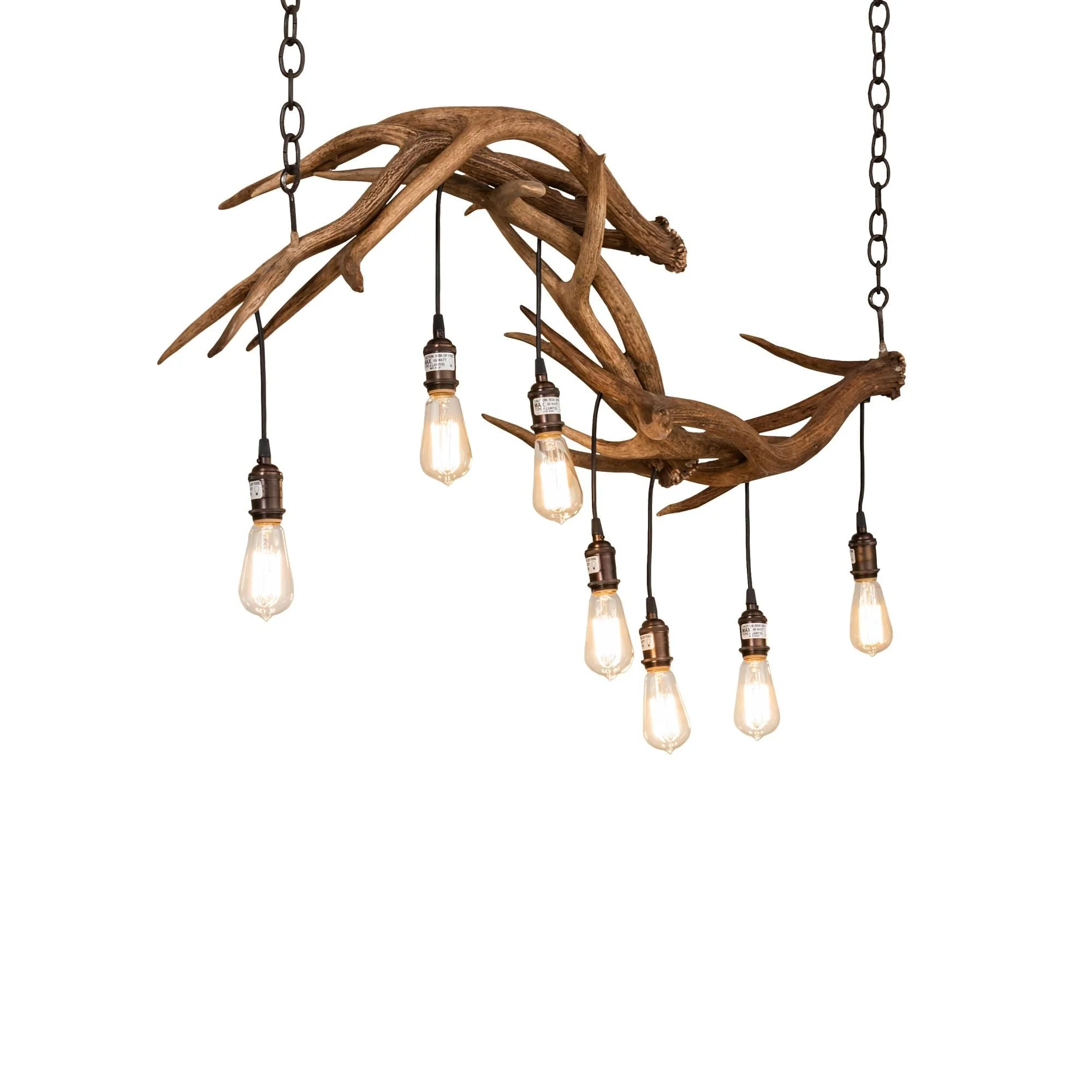 Meyda Lighting Antlers 52 Inch 8 Light Chandelier Cp744243 - Image 1