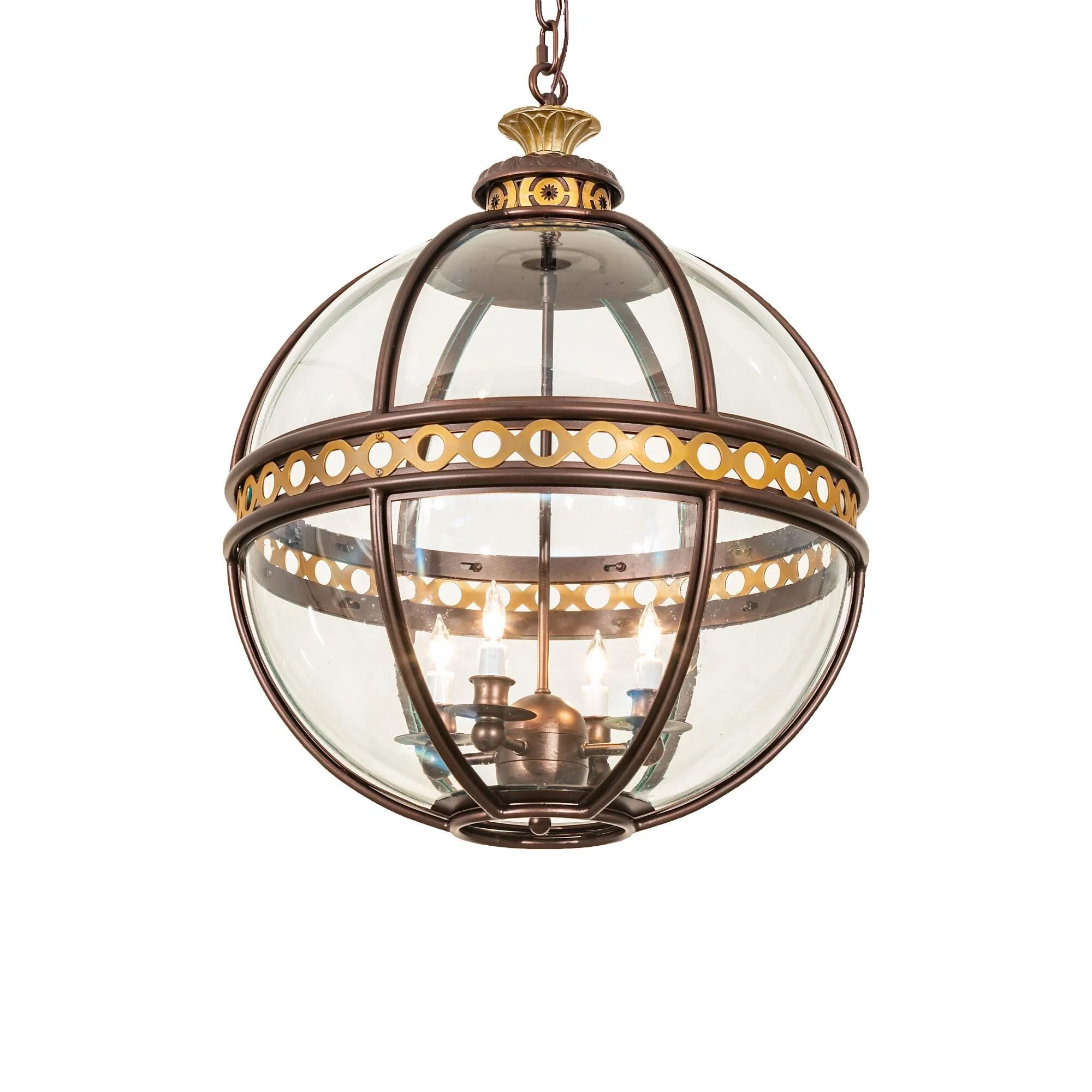 Meyda Lighting Guilloche 21 Inch Large Pendant Cp745278 - Image 1
