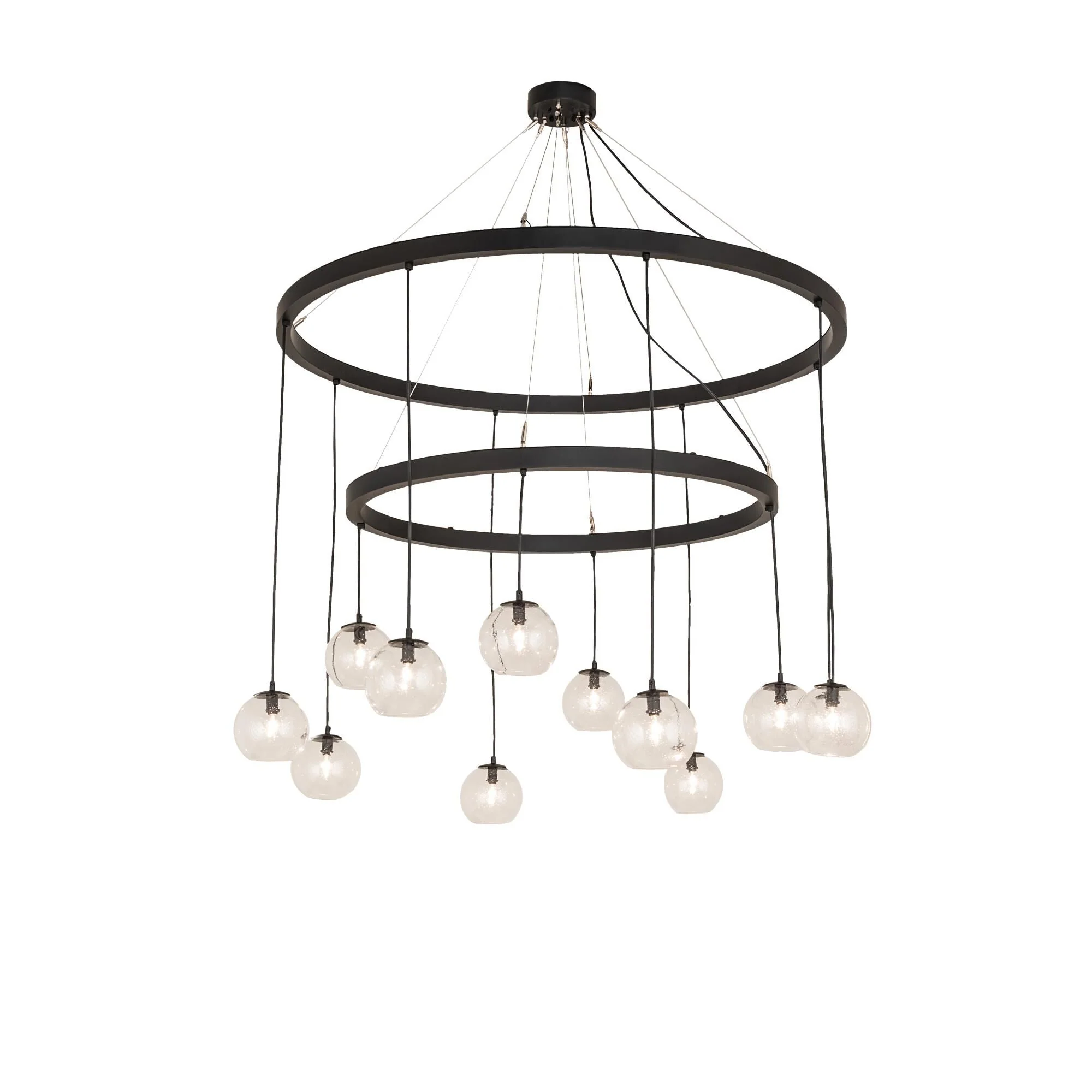 Meyda Lighting Bola 54 Inch 2 Light Chandelier Cp744471 - Image 1