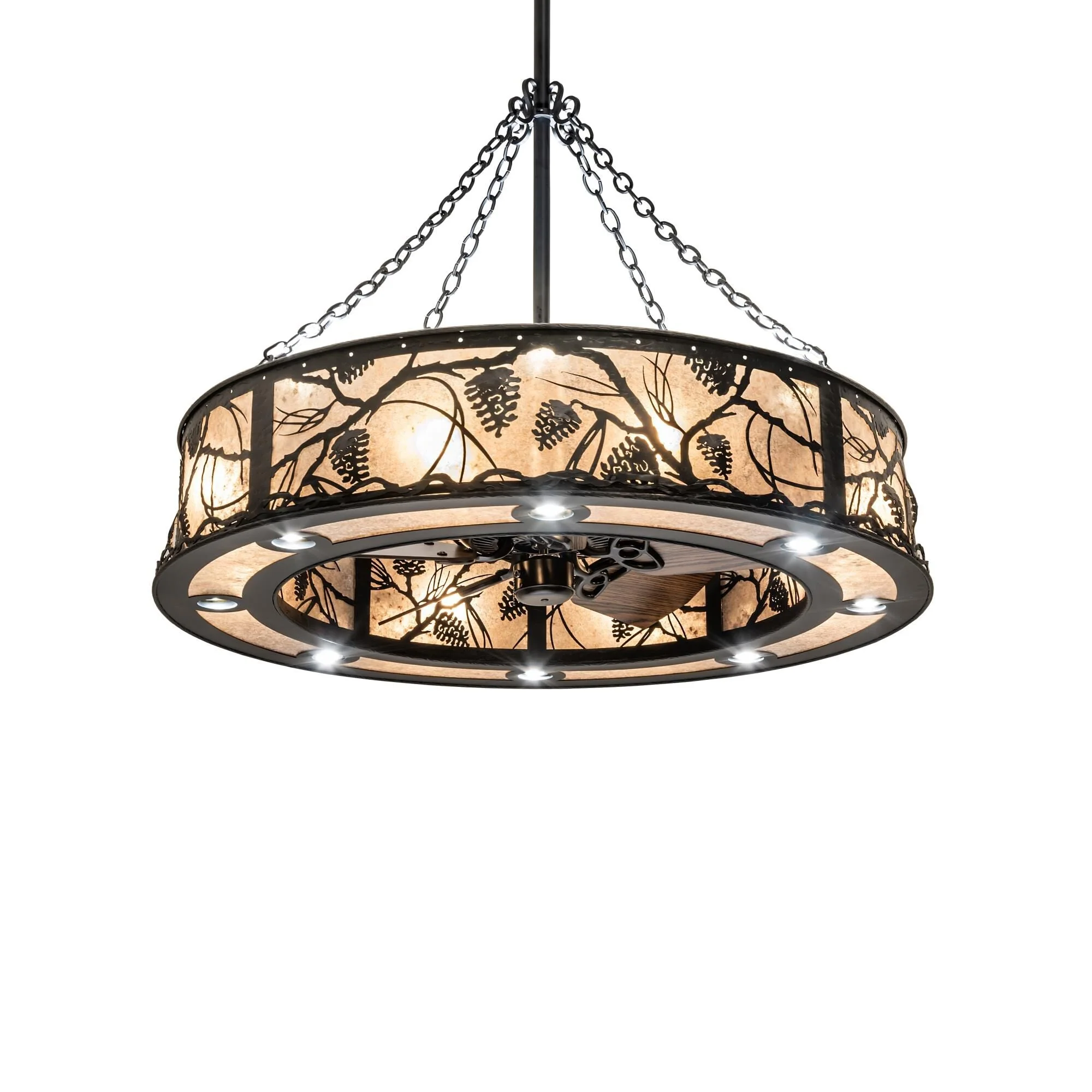 Meyda Lighting Whispering Pines 45 Inch Large Pendant Cp745588 - Image 1