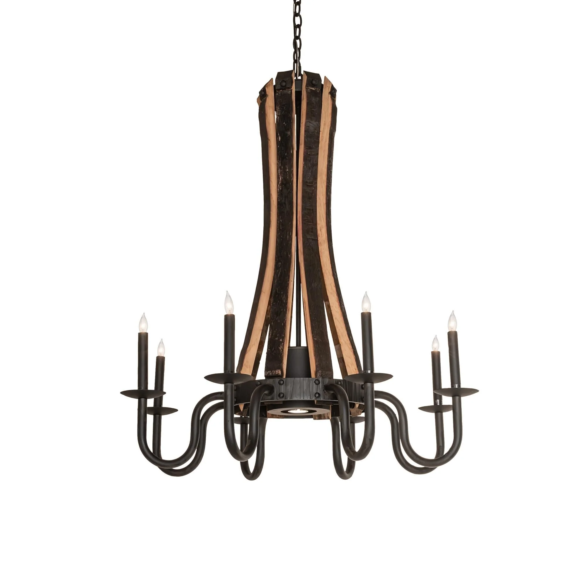 Meyda Lighting Barrel Stave 35 Inch Large Pendant Cp745545 - Image 1