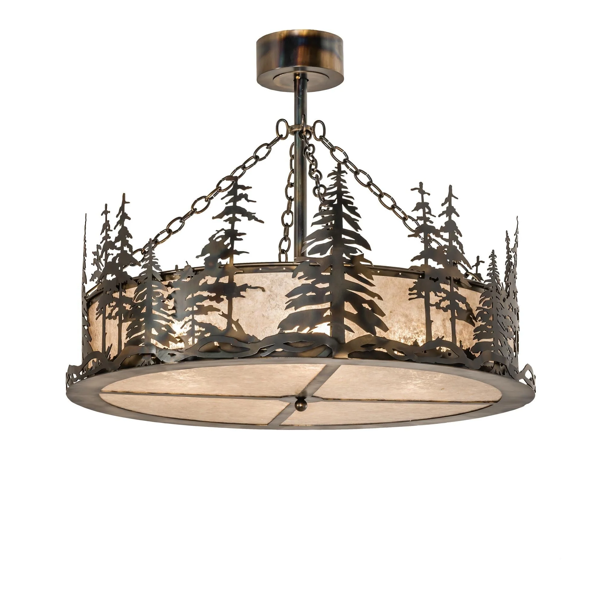 Meyda Lighting Tall Pines 36 Inch Large Pendant Cp745294 - Image 1