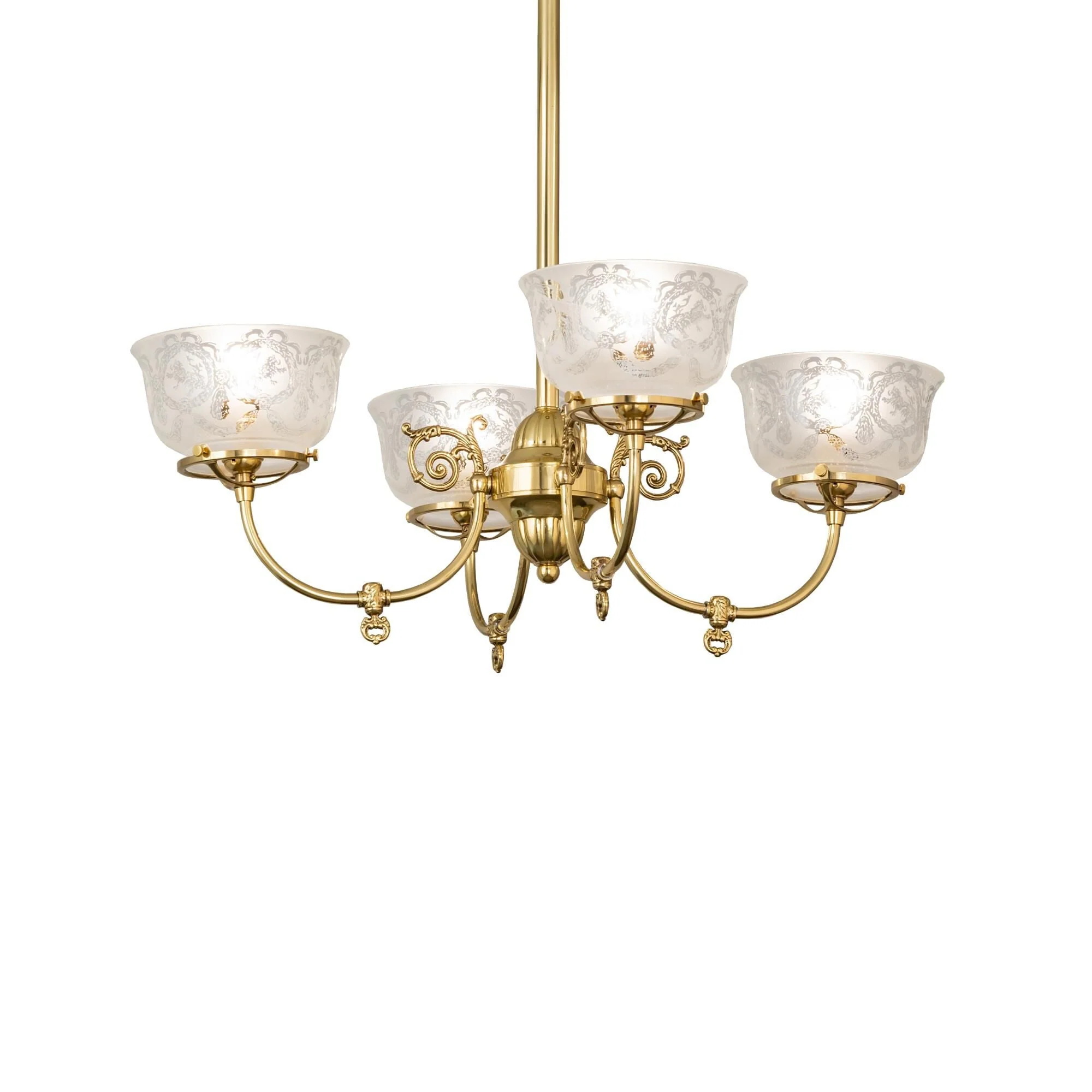 Meyda Lighting Revival 27 Inch 2 Light Chandelier Cp744280 - Image 1