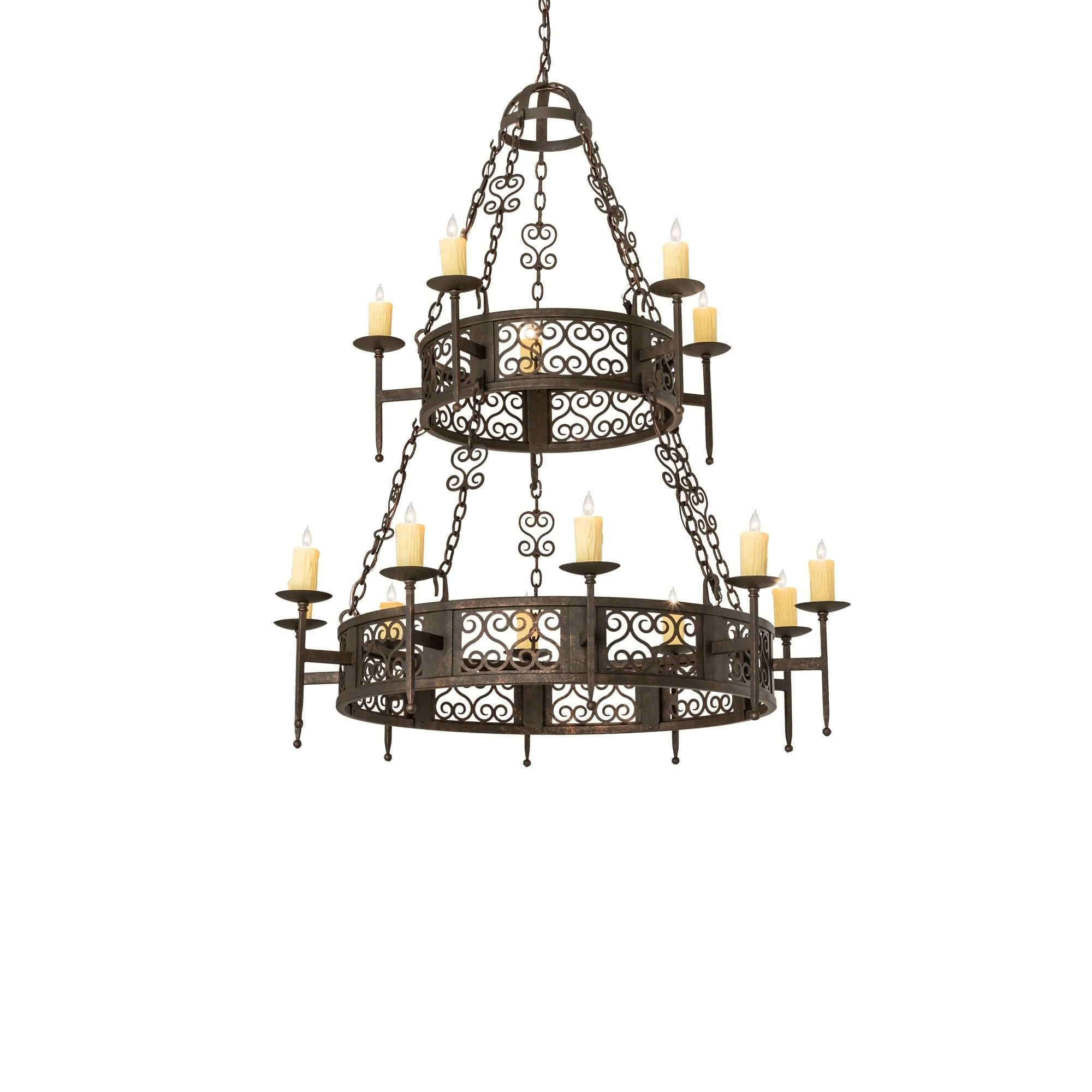 Meyda Lighting Toscano 48 Inch 4 Light Chandelier Cp744506 - Image 1