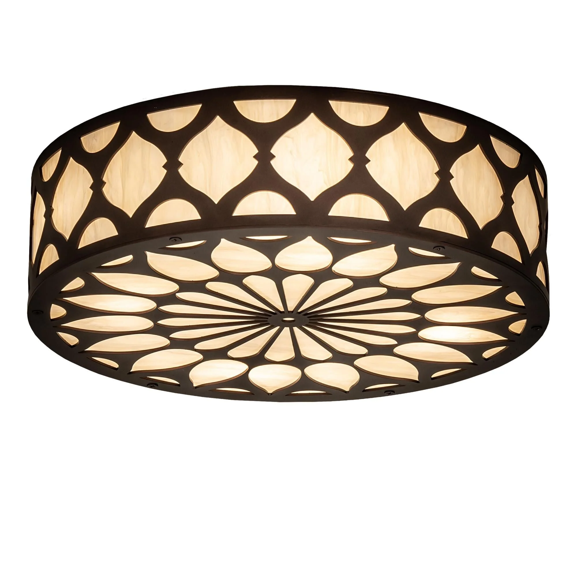 Meyda Lighting Lorea 22 Inch 5 Light Flush Mount Cp744722 - Image 1