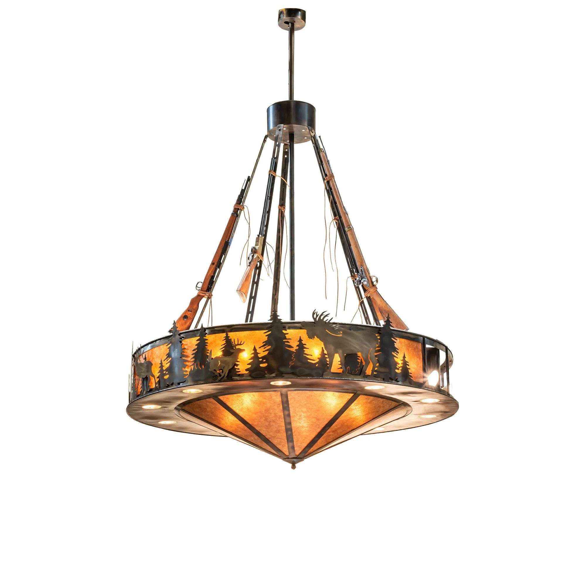 Meyda Lighting Roosevelt 76 Inch Large Pendant Cp745675 - Image 1