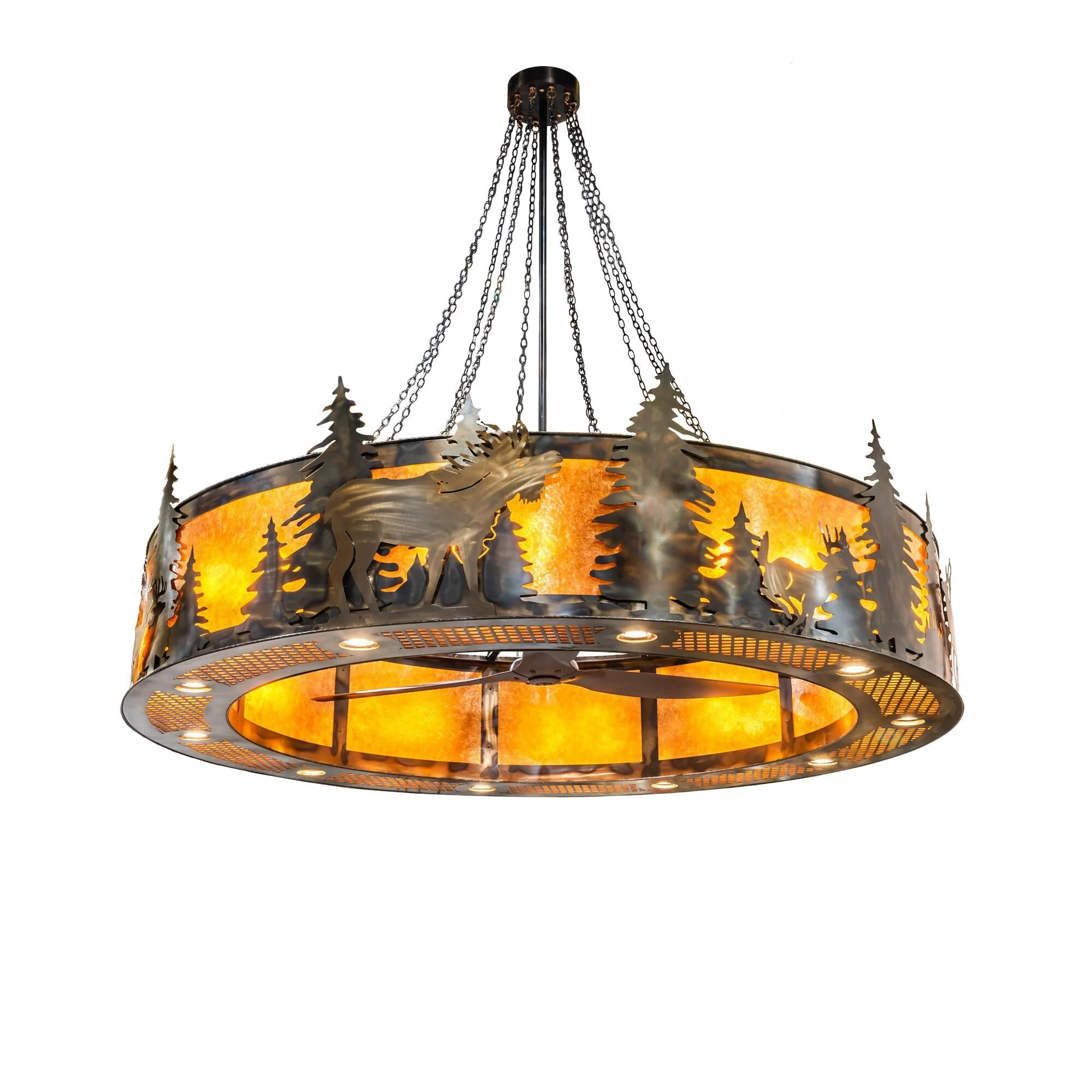 Meyda Lighting Roosevelt 115 Inch 6 Light Mini Chandelier Cp744607 - Image 1