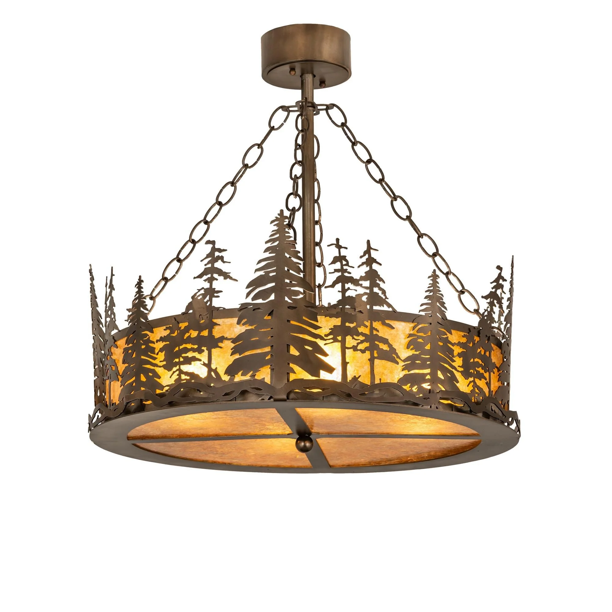 Meyda Lighting Tall Pines 23 Inch Large Pendant Cp745155 - Image 1
