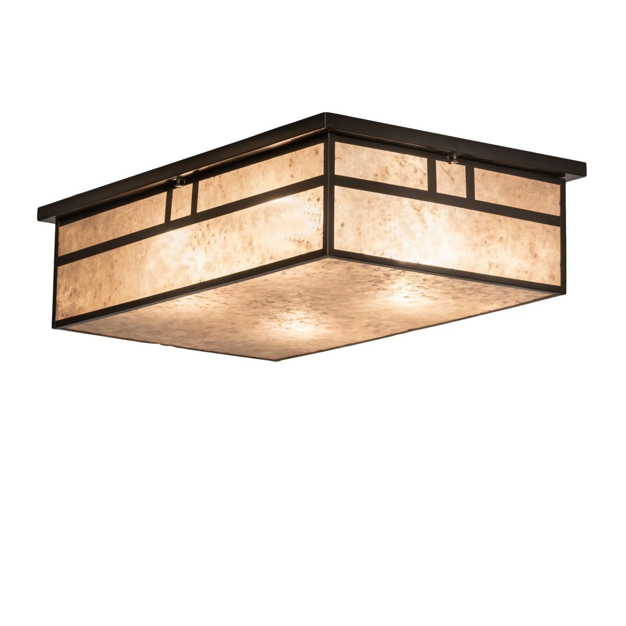 Meyda Lighting Hyde Park 36 Inch 3 Light Flush Mount Cp744818 - Image 1
