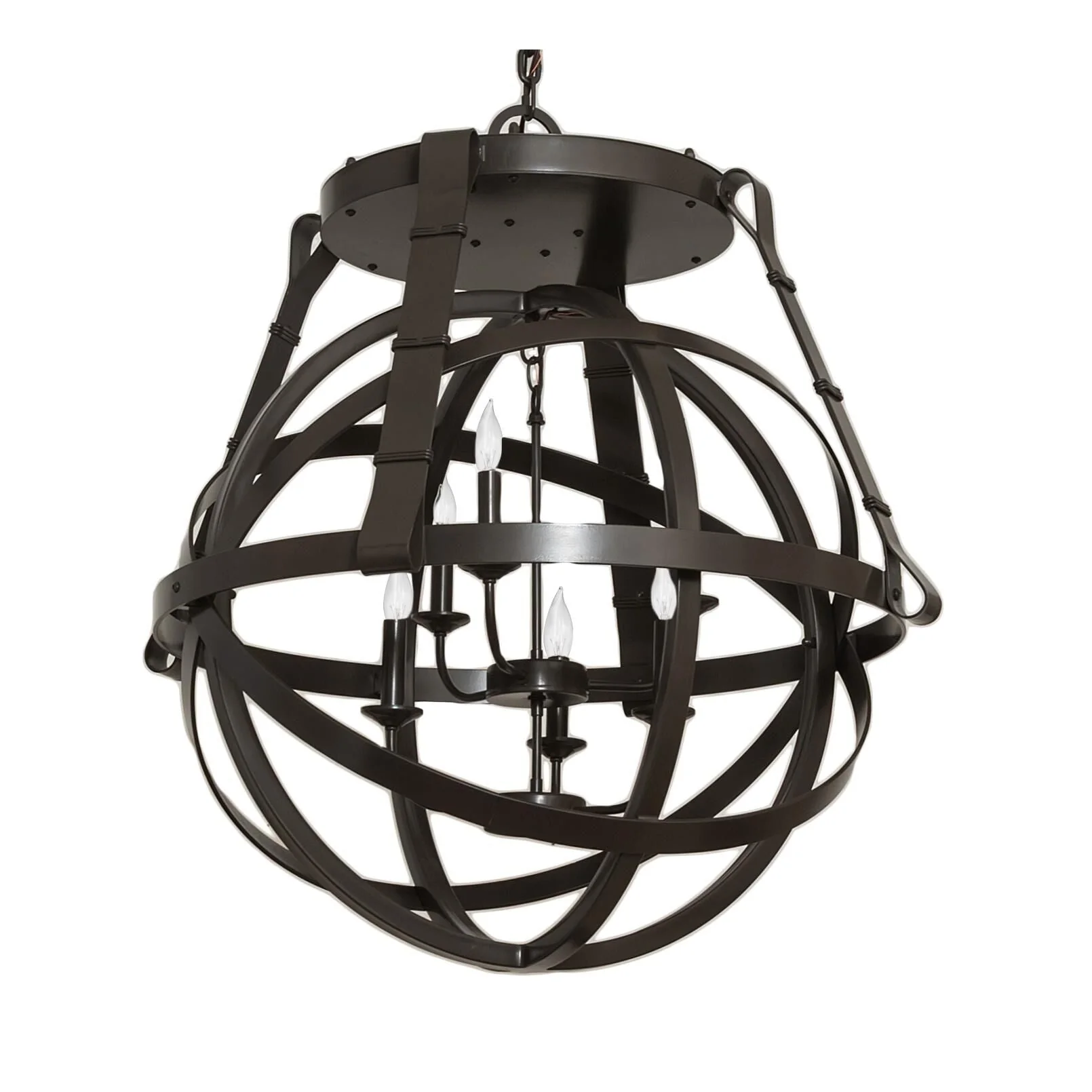 Meyda Lighting 32 Inch 6 Light Led Chandelier Cp780400 - Image 1