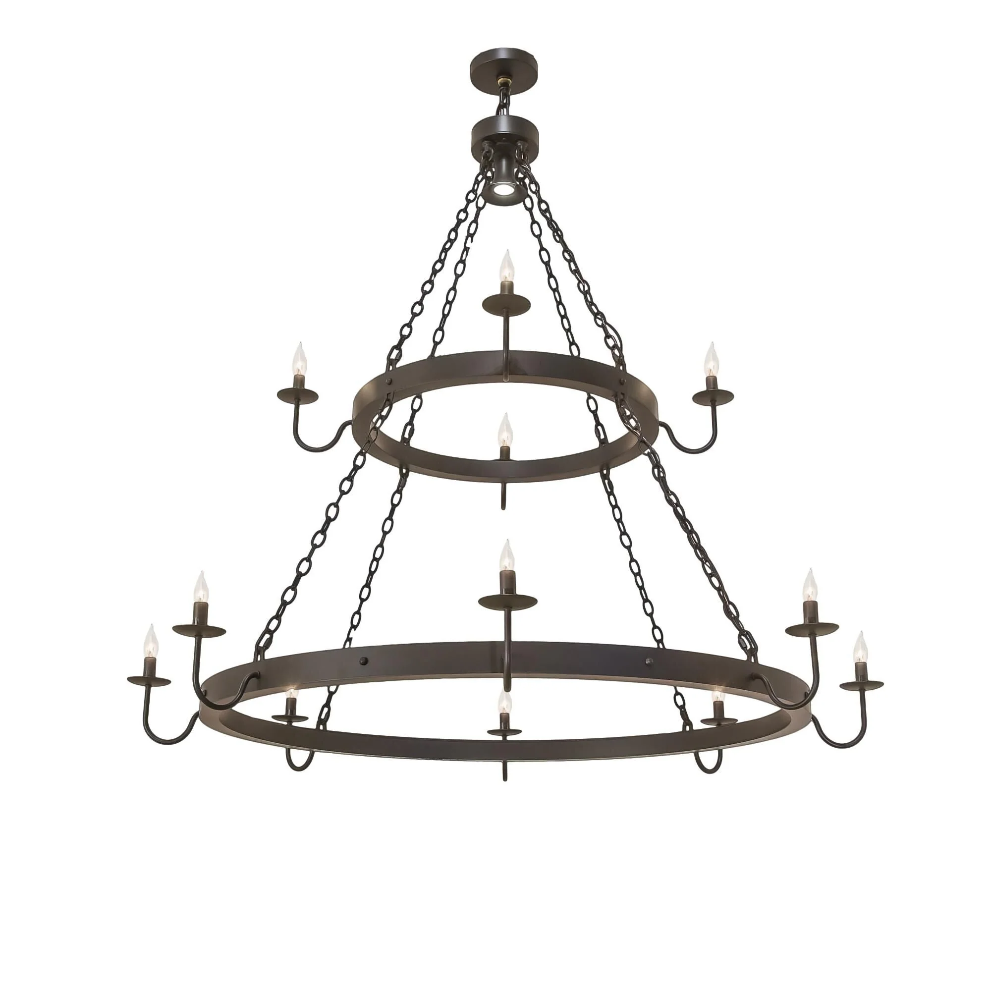 Meyda Lighting Suffolk 60 Inch 2 Light Chandelier Cp744474 - Image 1