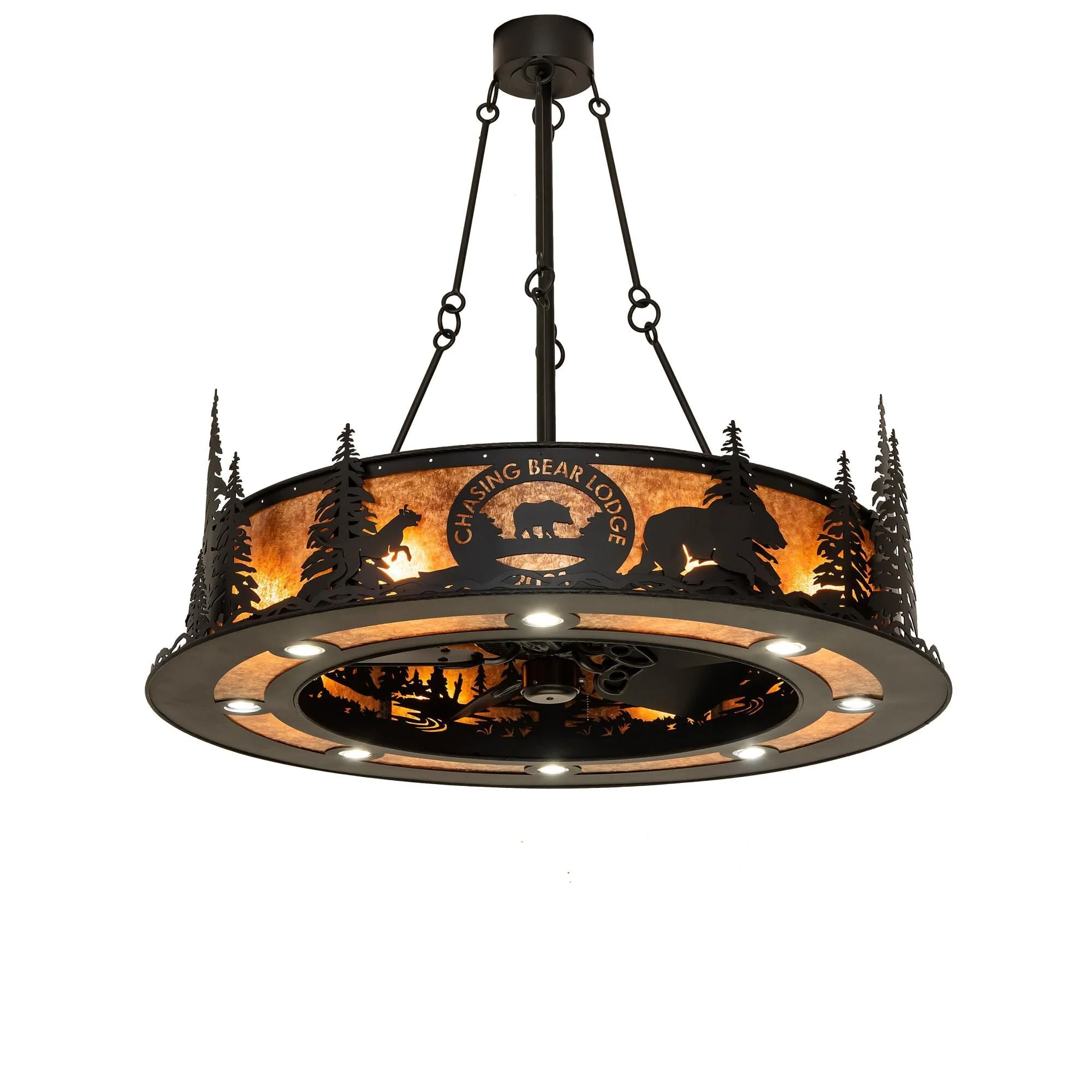 Meyda Lighting Personalized 48 Inch 6 Light Chandelier Cp744373 - Image 1