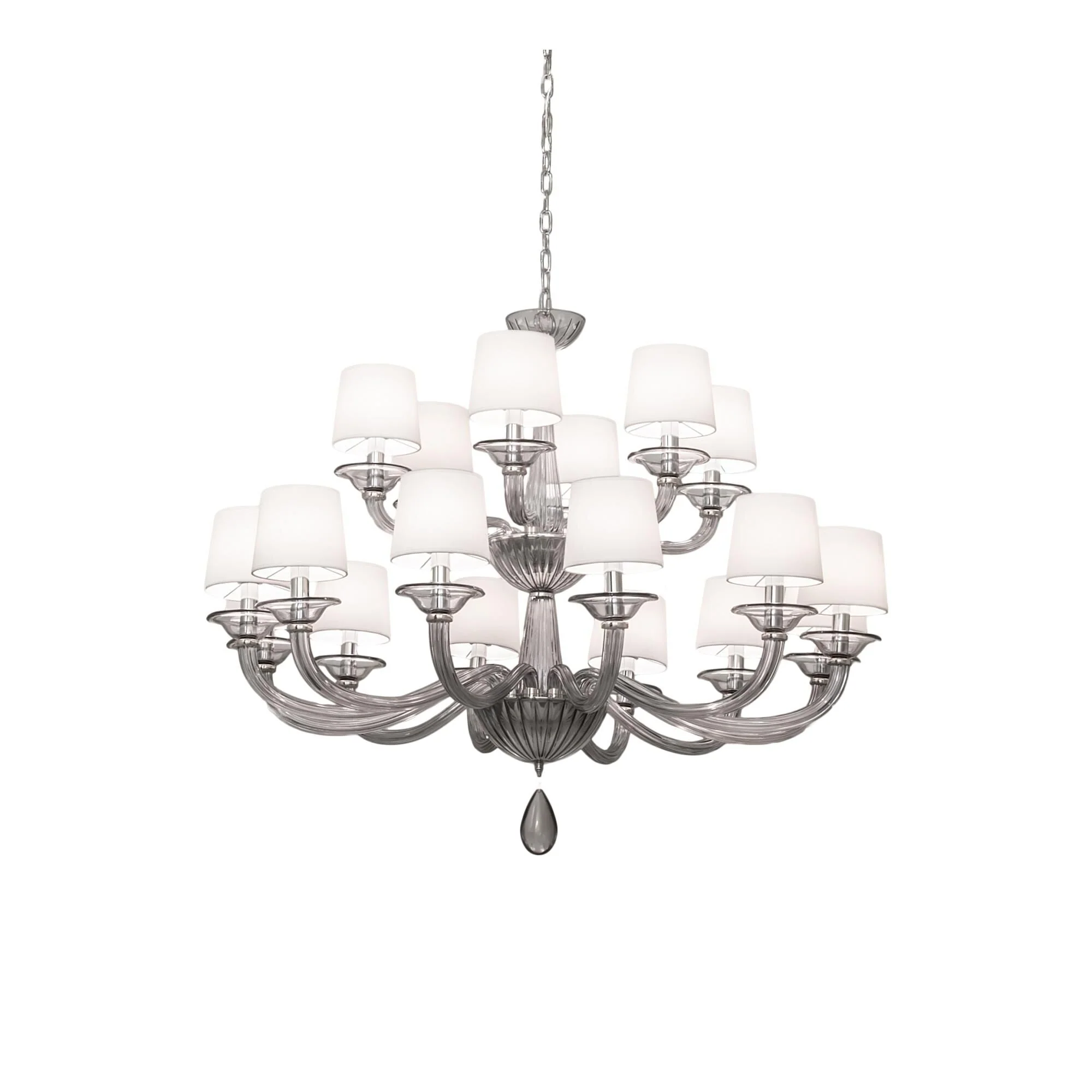 Meyda Lighting Murano Almaden 49 Inch 18 Light Led Chandelier Cp779823 - Image 1