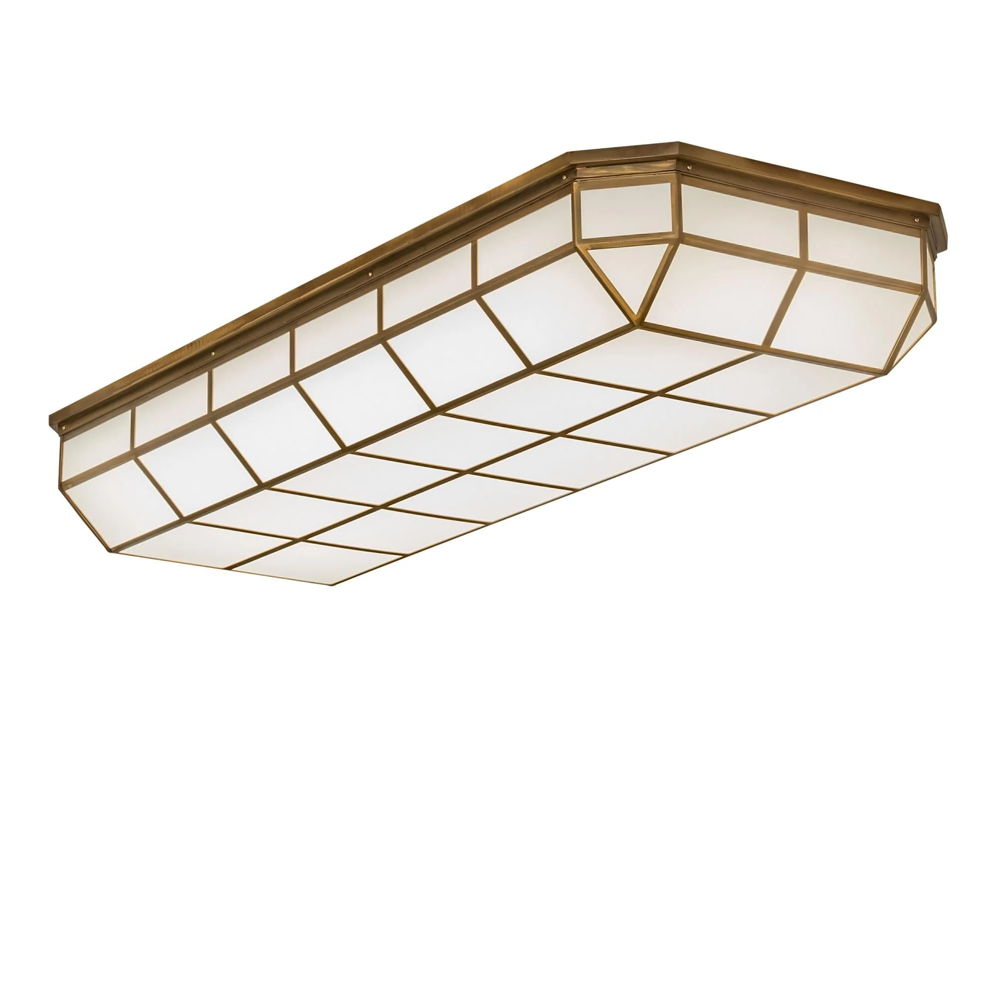 Meyda Lighting Gibbon 66 Inch 16 Light Led Flush Mount Cp744805 - Image 1