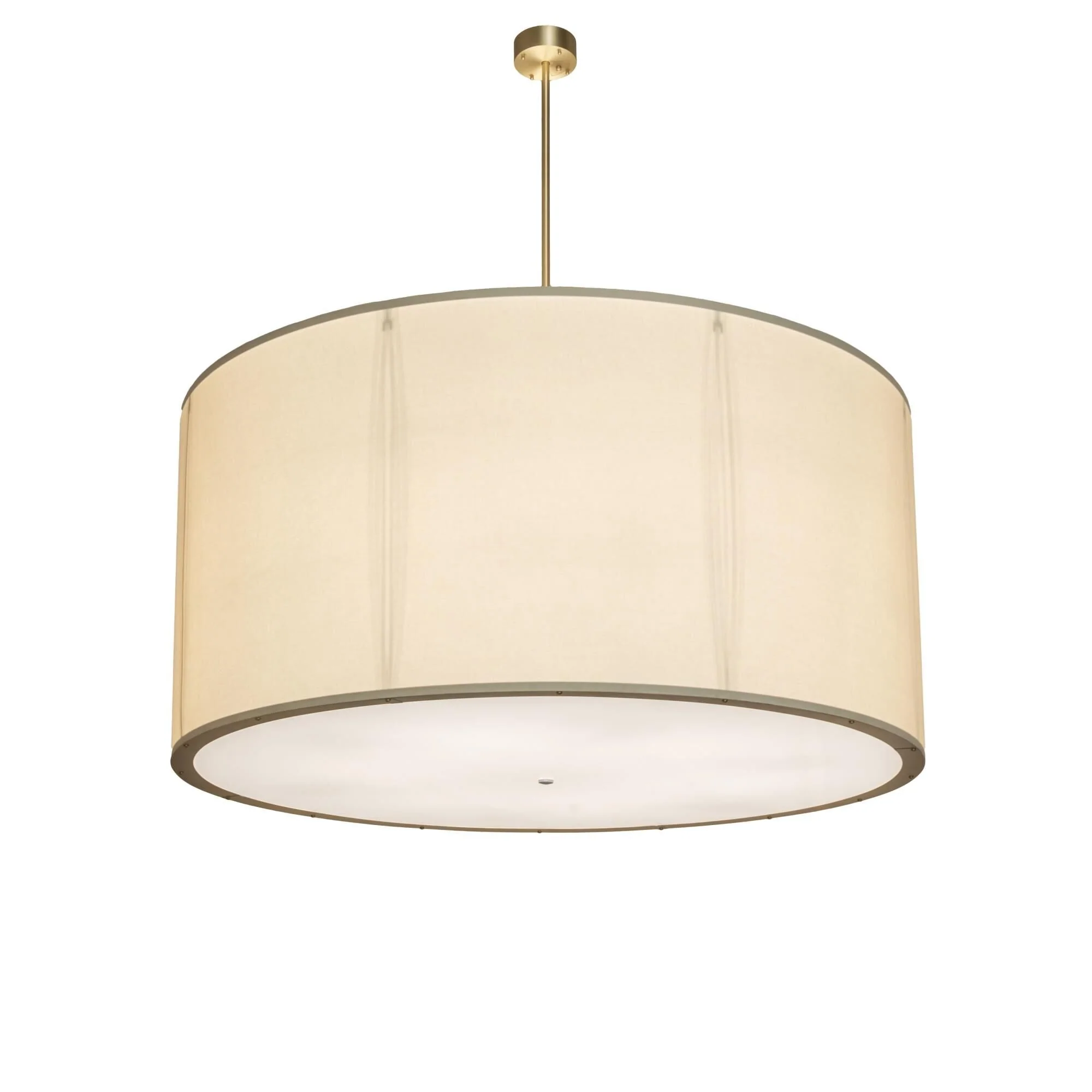 Meyda Lighting Cilindro Textrene 68 Inch Large Pendant Cp745425 - Image 1