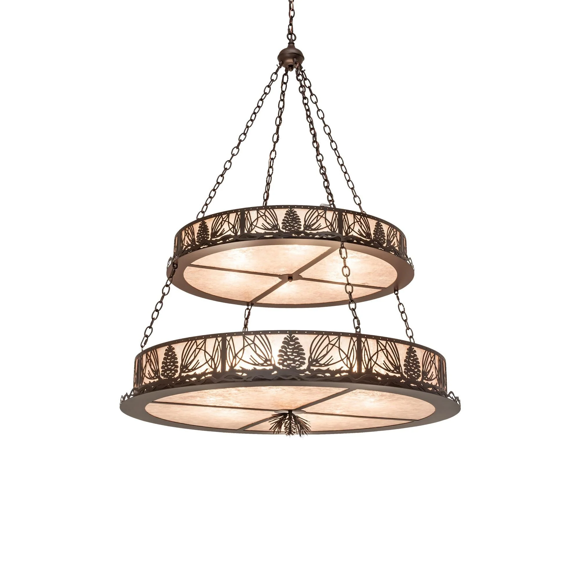 Meyda Lighting Mountain Pine 48 Inch Large Pendant Cp745619 - Image 1