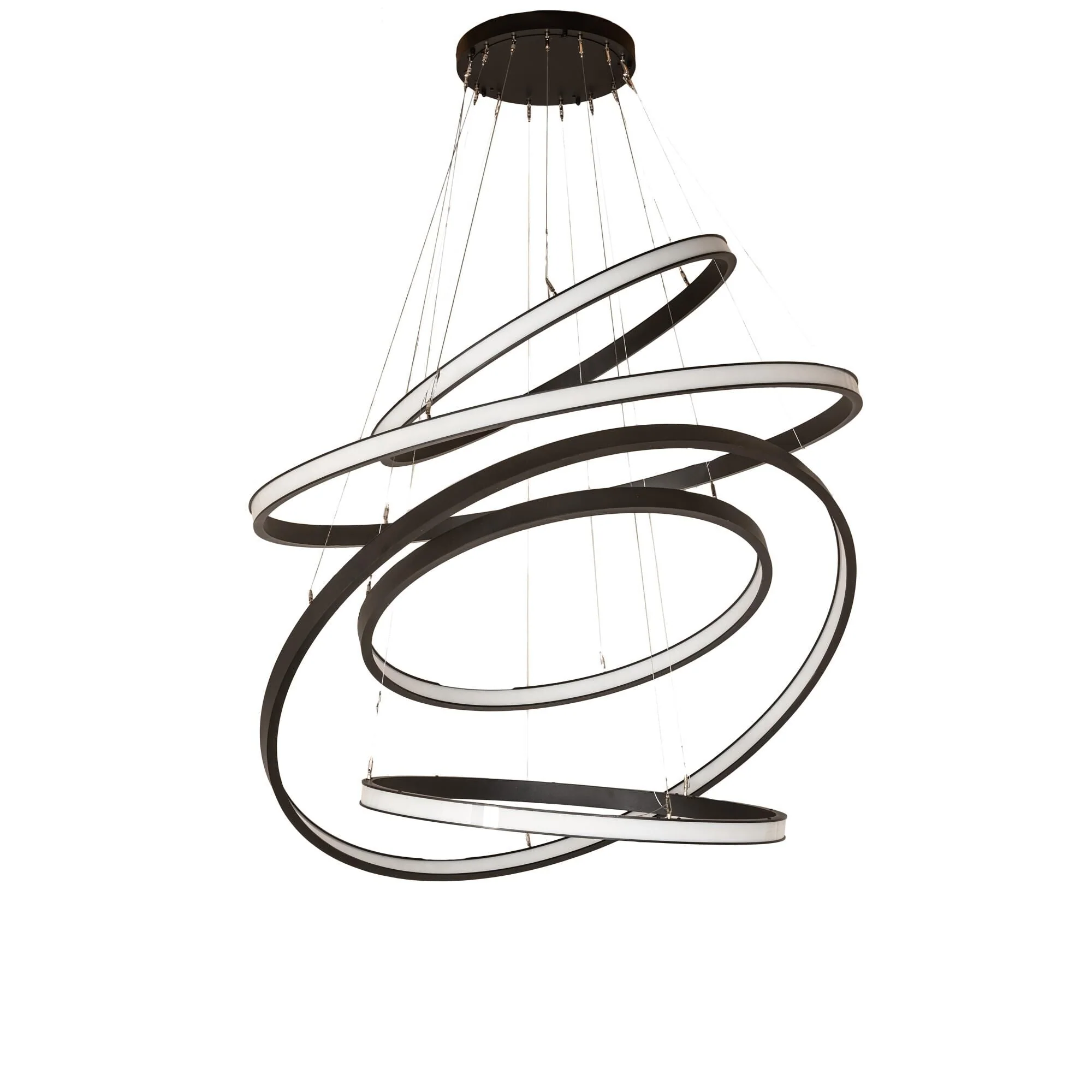 Meyda Lighting Anillo 60 Inch Led Chandelier Cp779838 - Image 2